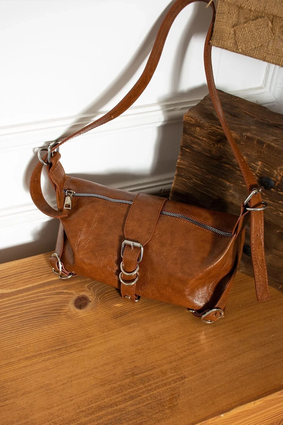 Carter Taba Mat Kadın Omuz Ve Kol Çantası