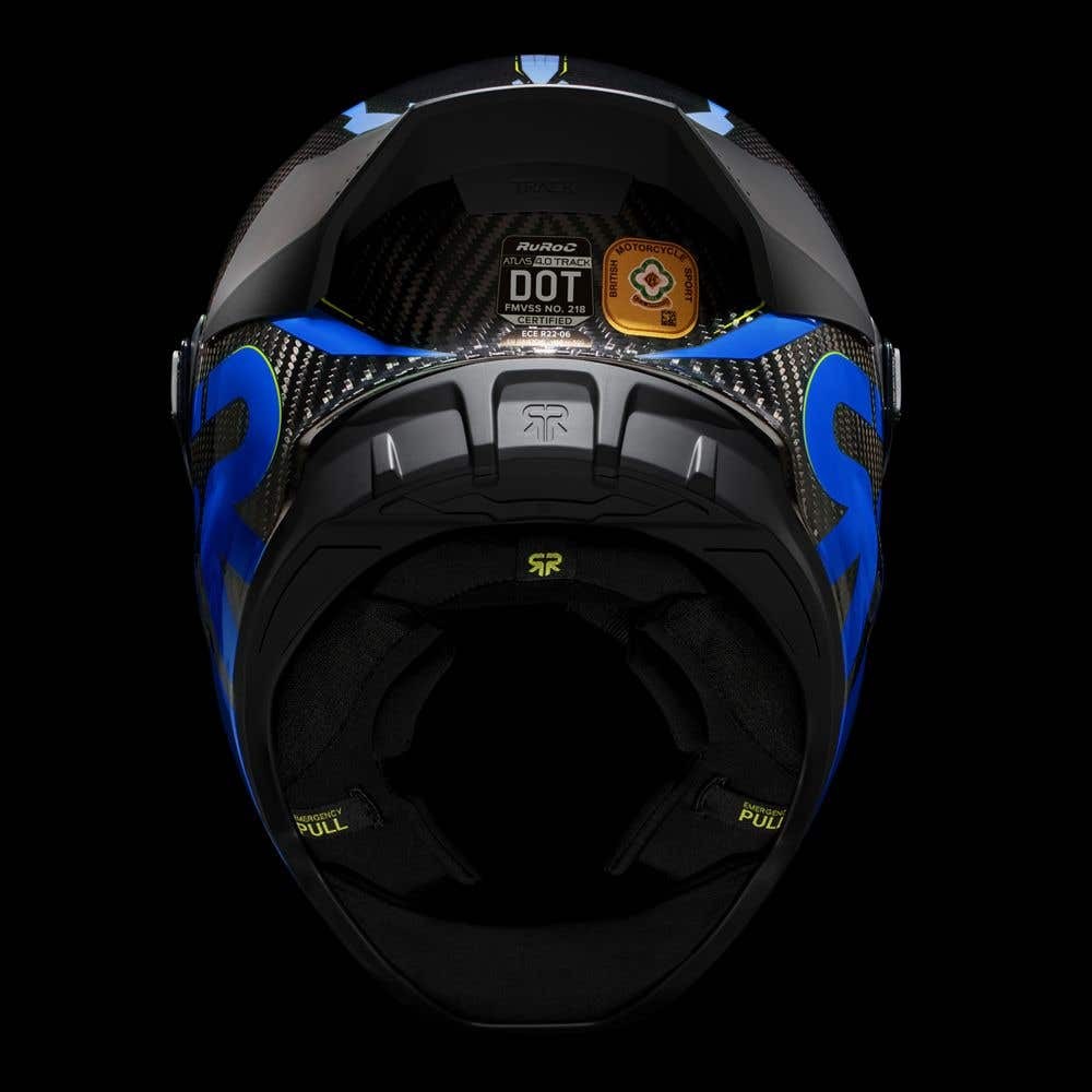Ruroc Atlas 4.0 Track Ice Blue