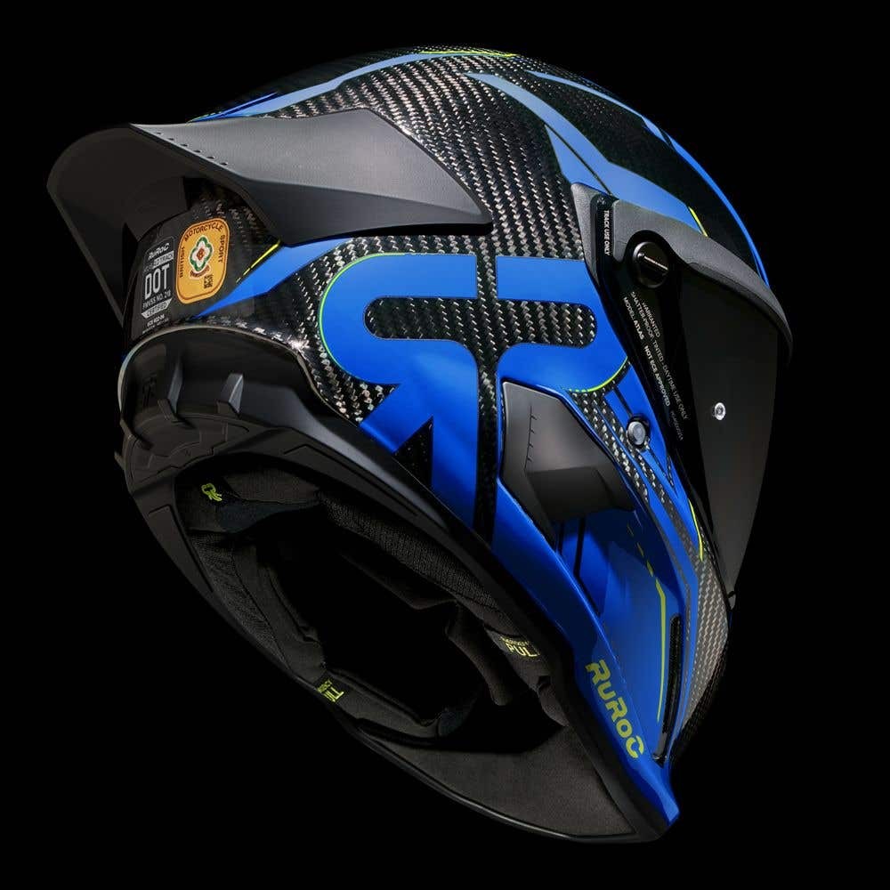Ruroc Atlas 4.0 Track Ice Blue