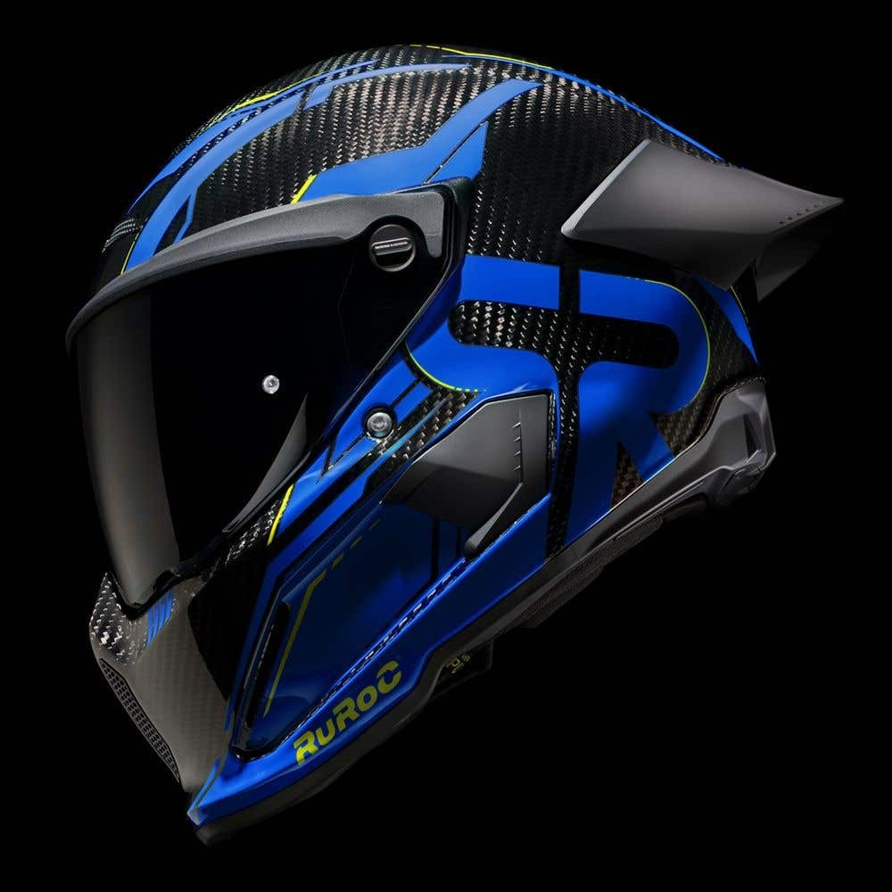 Ruroc Atlas 4.0 Track Ice Blue