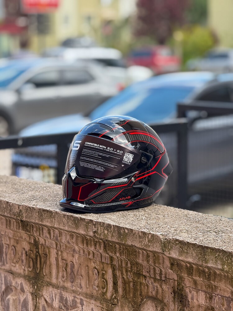 Ruroc Atlas 3.0 Carbonized İnferno