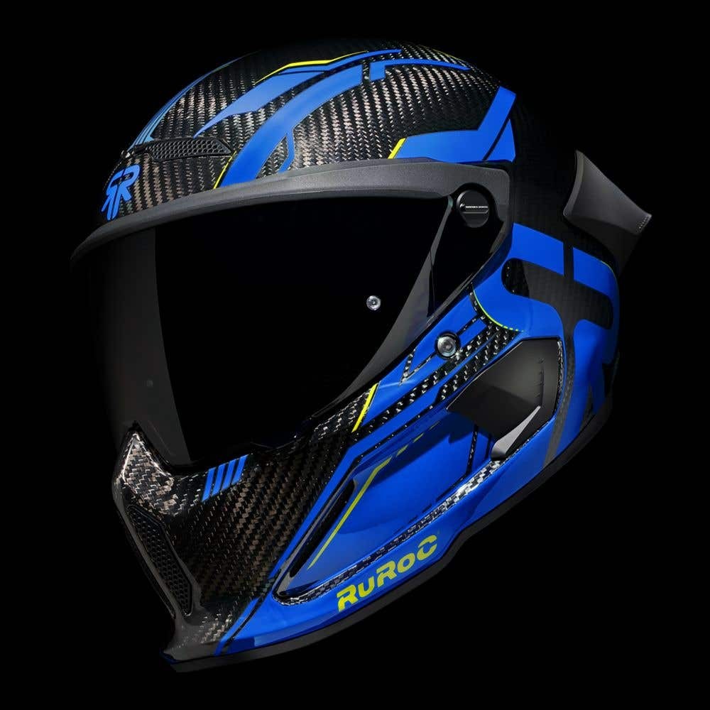 Ruroc Atlas 4.0 Track Ice Blue