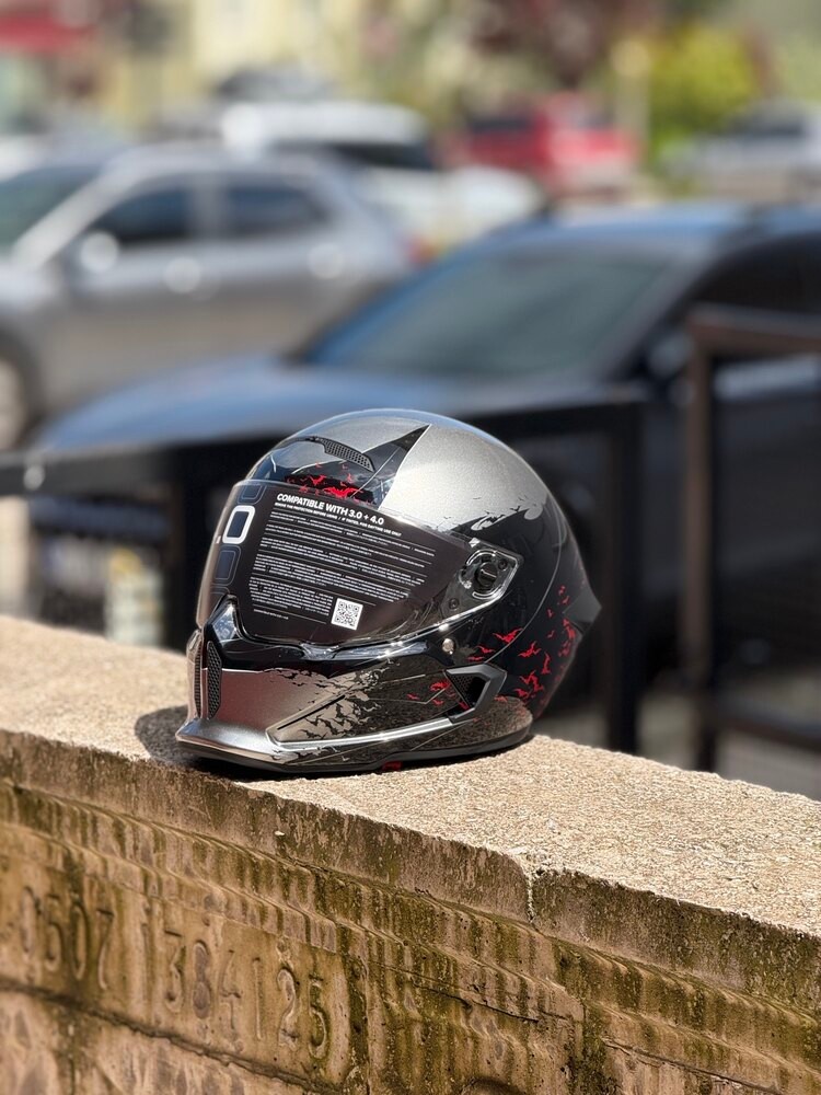 Ruroc Atlas 4.0 Carbon Batman Edition