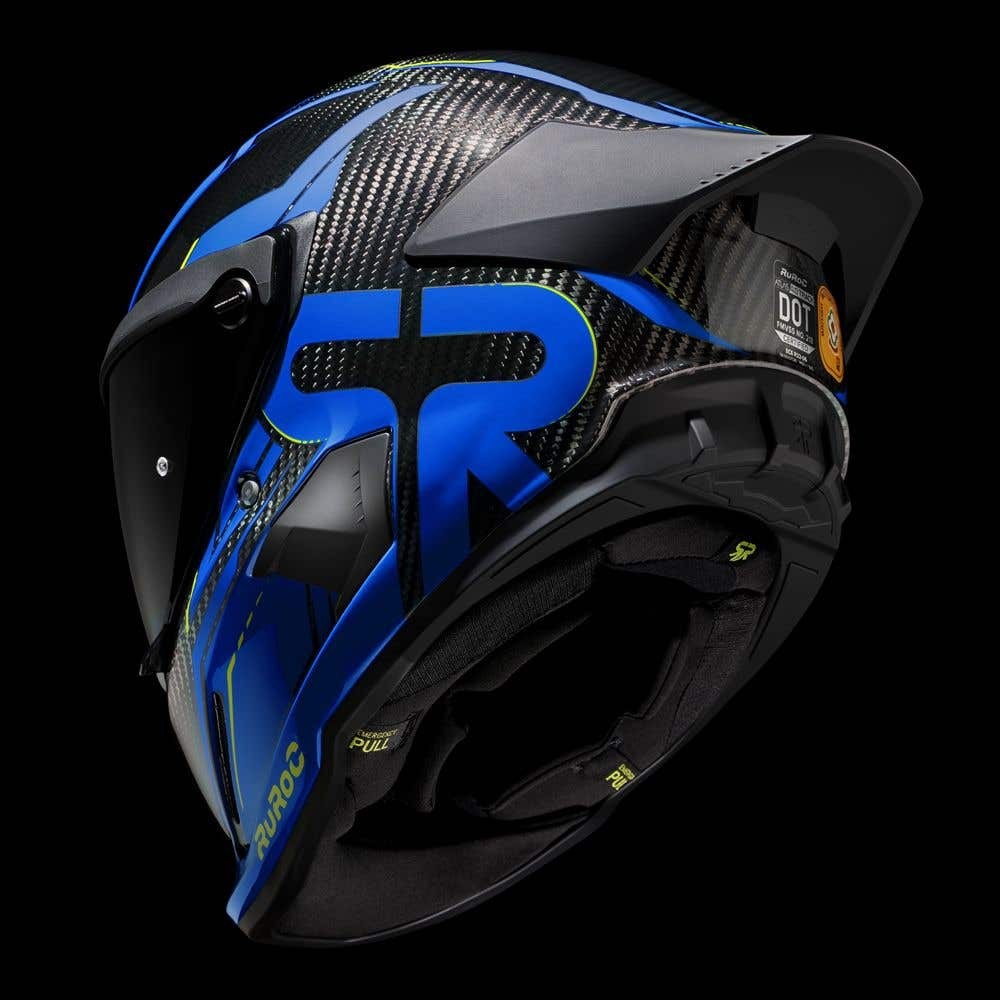 Ruroc Atlas 4.0 Track Ice Blue