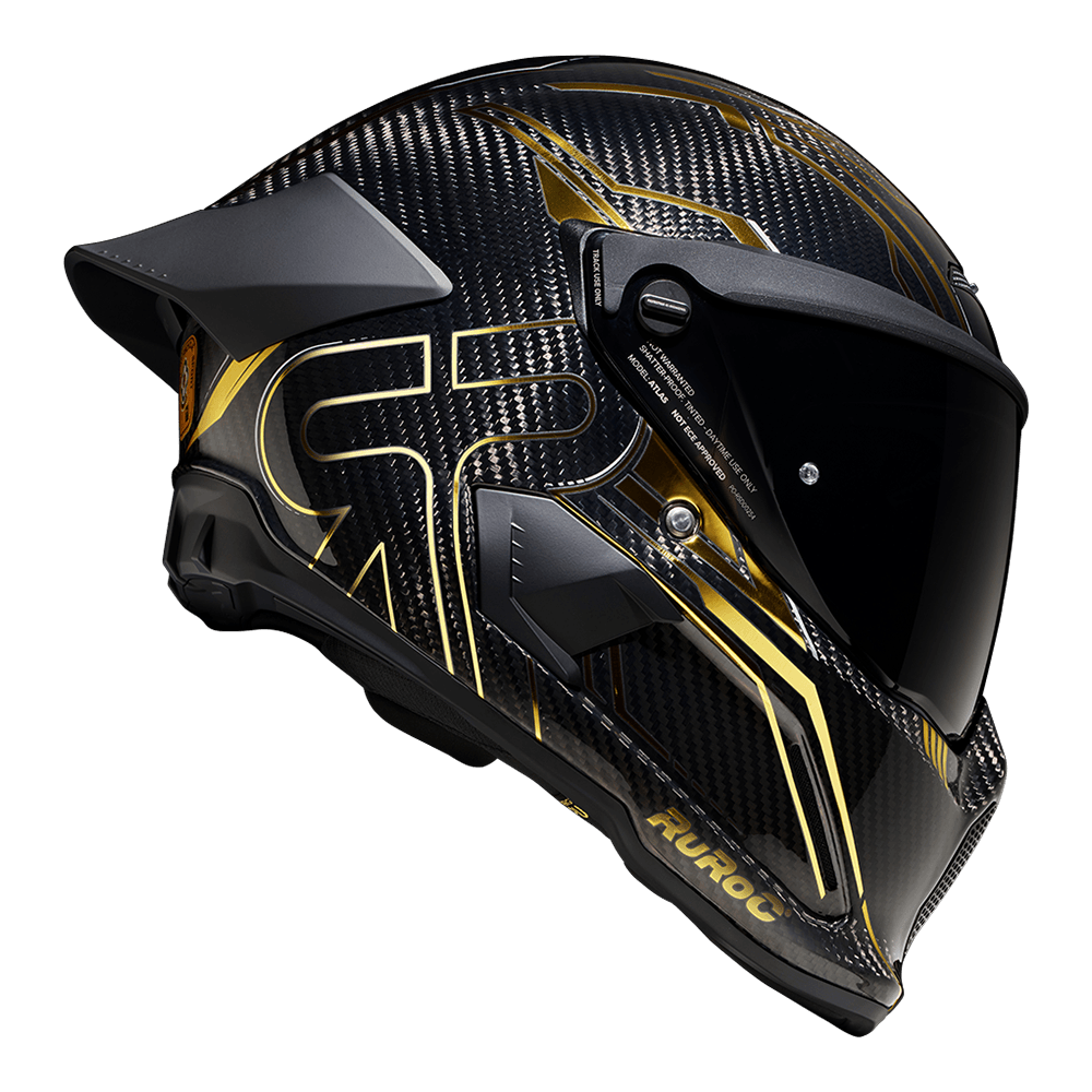 Ruroc Atlas 4.0 Track Gold Titan