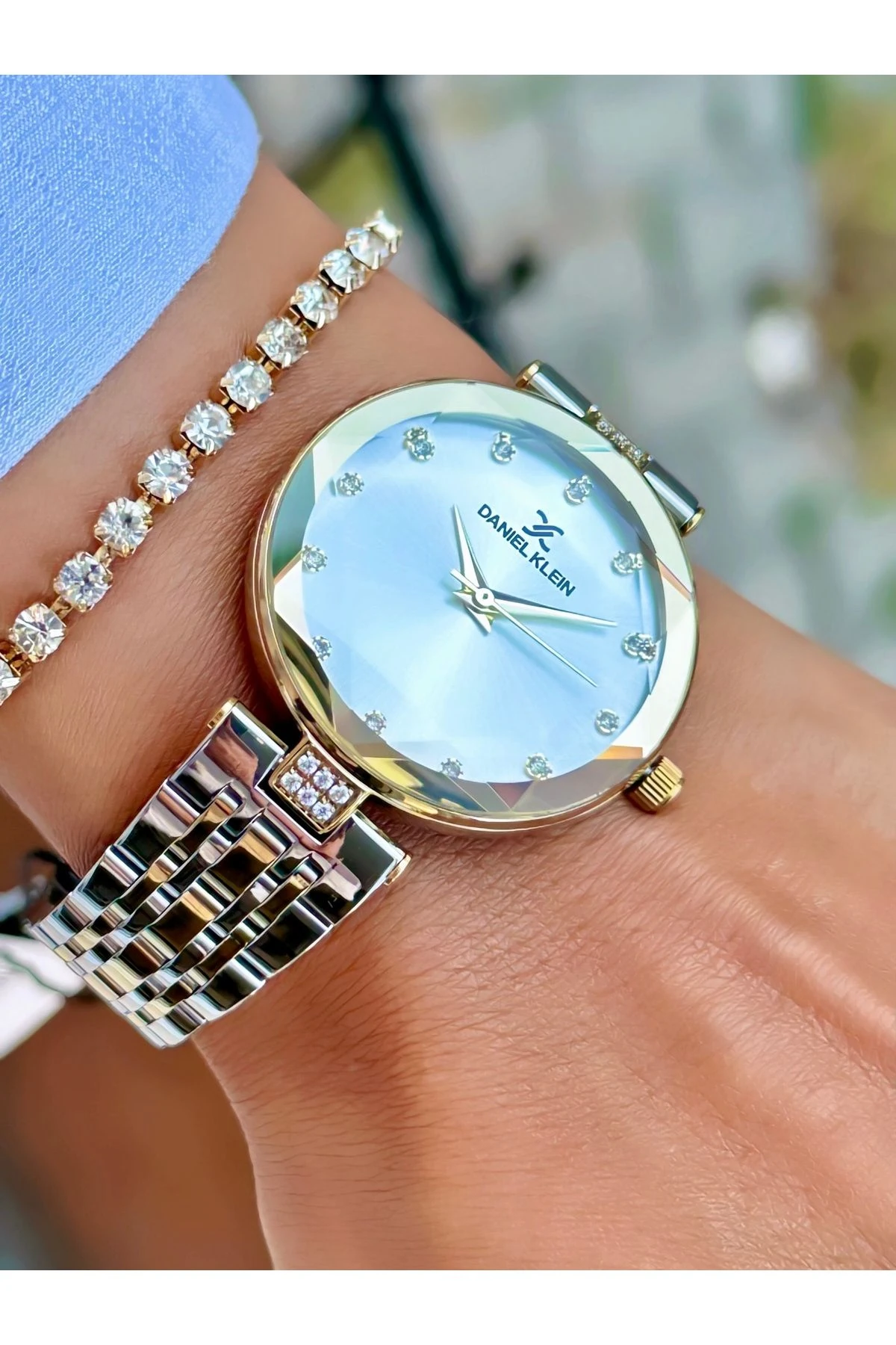 Çelik Kordon Kadın Kol Saati 3atmresistant 2 Yıl Garantili Bileklik Hediyeli(DK94239)