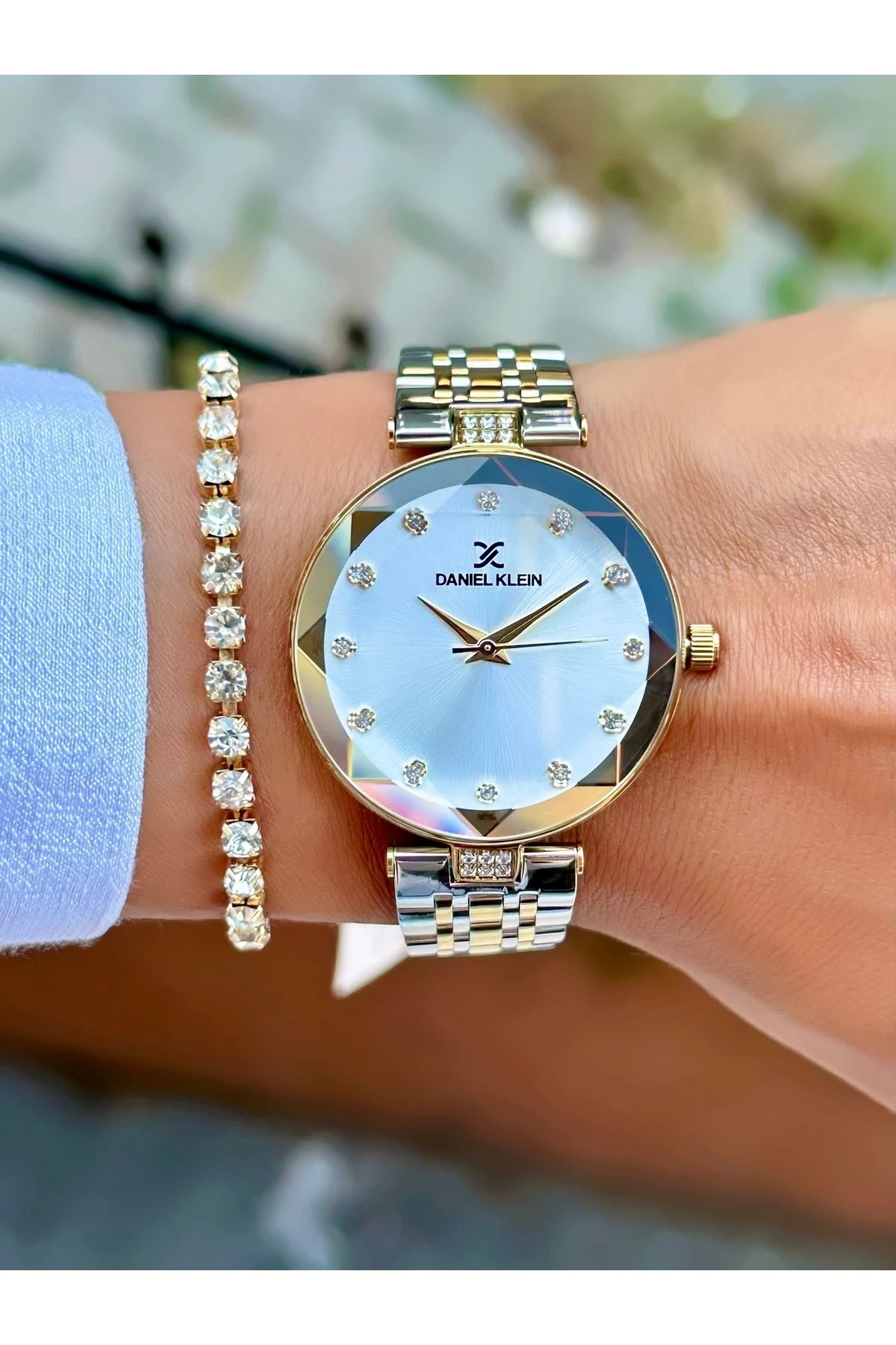 Çelik Kordon Kadın Kol Saati 3atmresistant 2 Yıl Garantili Bileklik Hediyeli(DK94239)