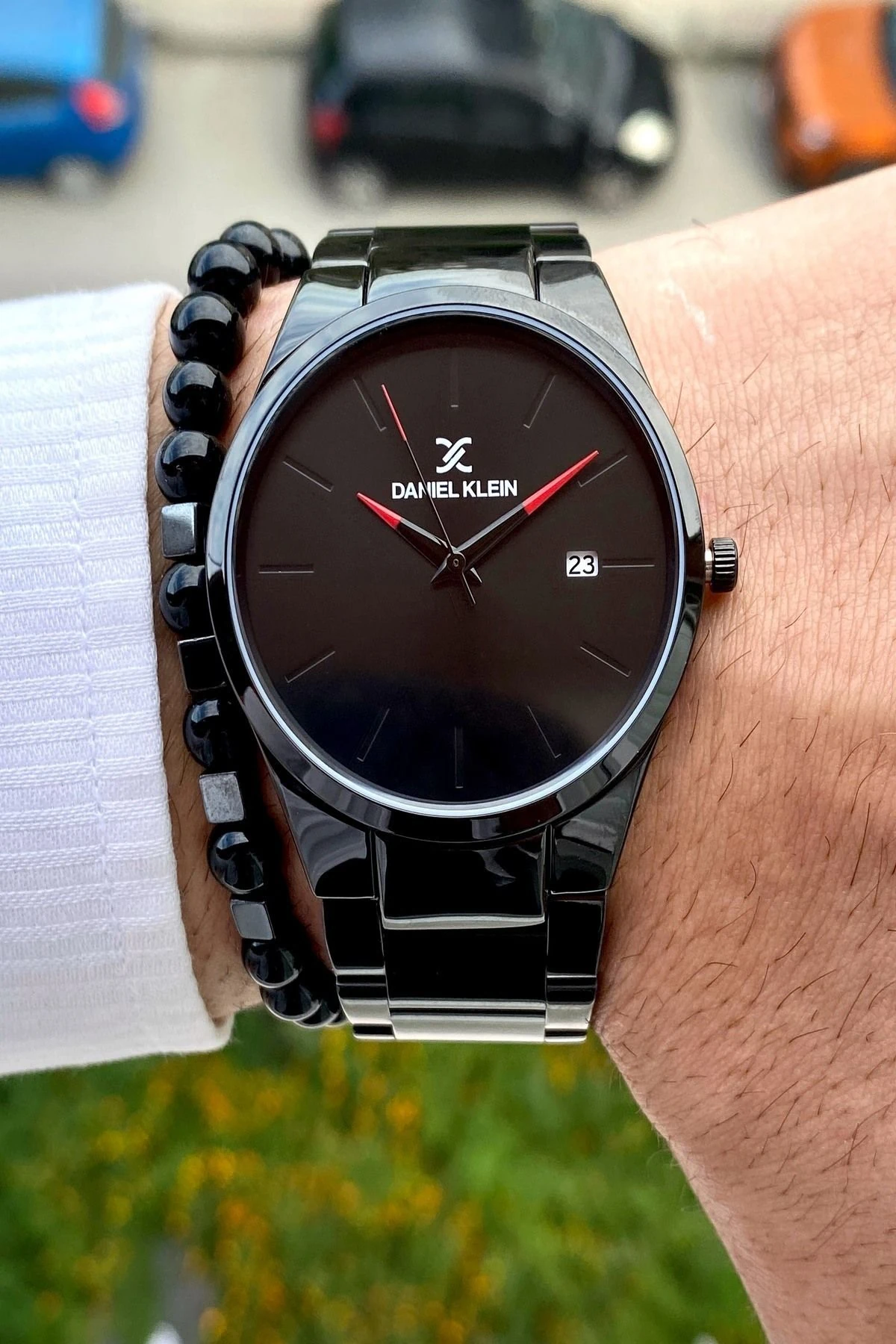 Çelik Kordon Erkek Kol Saati Ve Bileklik Hediyeli