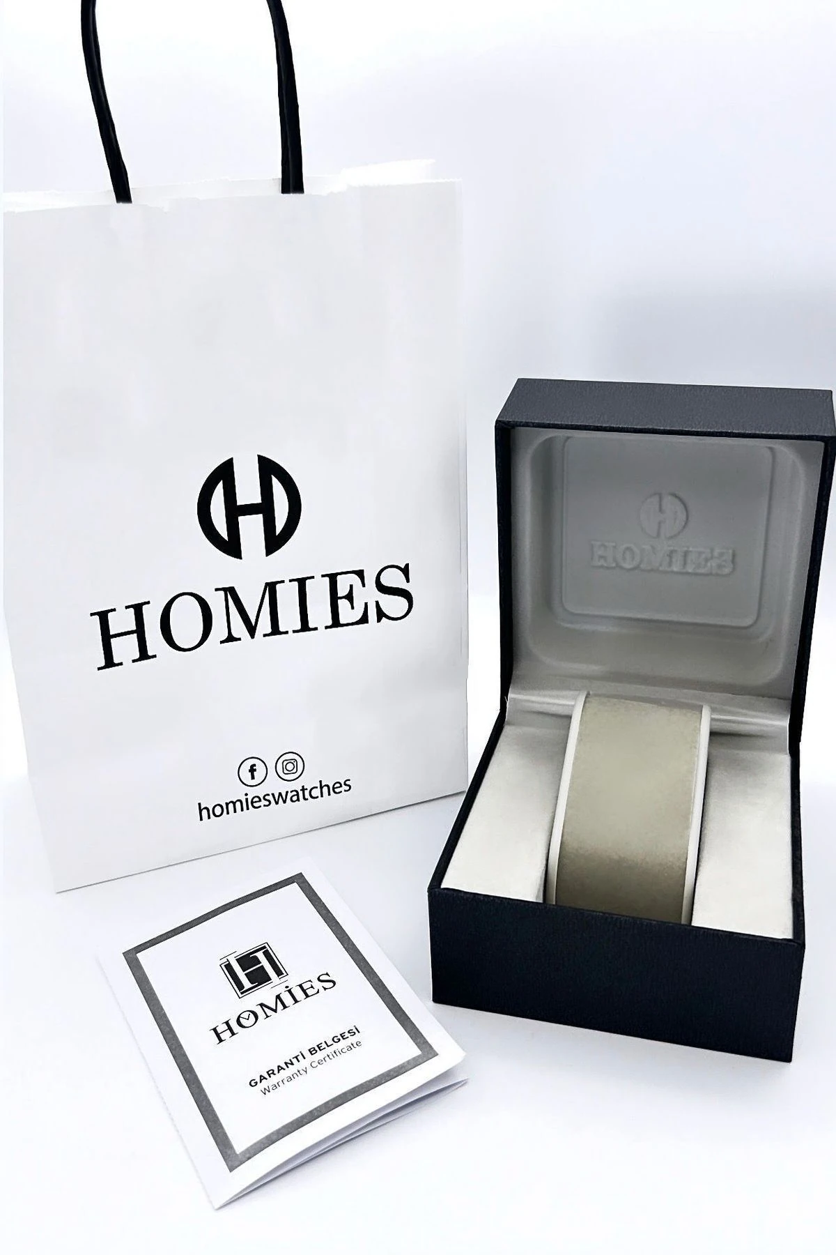 HOMİES MARKA ÇELİK ERKEK KOL SAATİ (KUTU,POŞET VE GARANTİ BELGESİ)