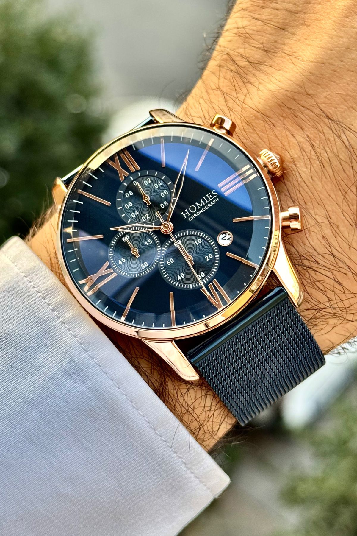 ERKEK KOL SAATİ ORJİNAL HEDİYELİK KUTUSU VE BİLEKLİK HEDİYELİ TÜM FOKSİTONLARI ÇALIŞIR.HMBSRN65276