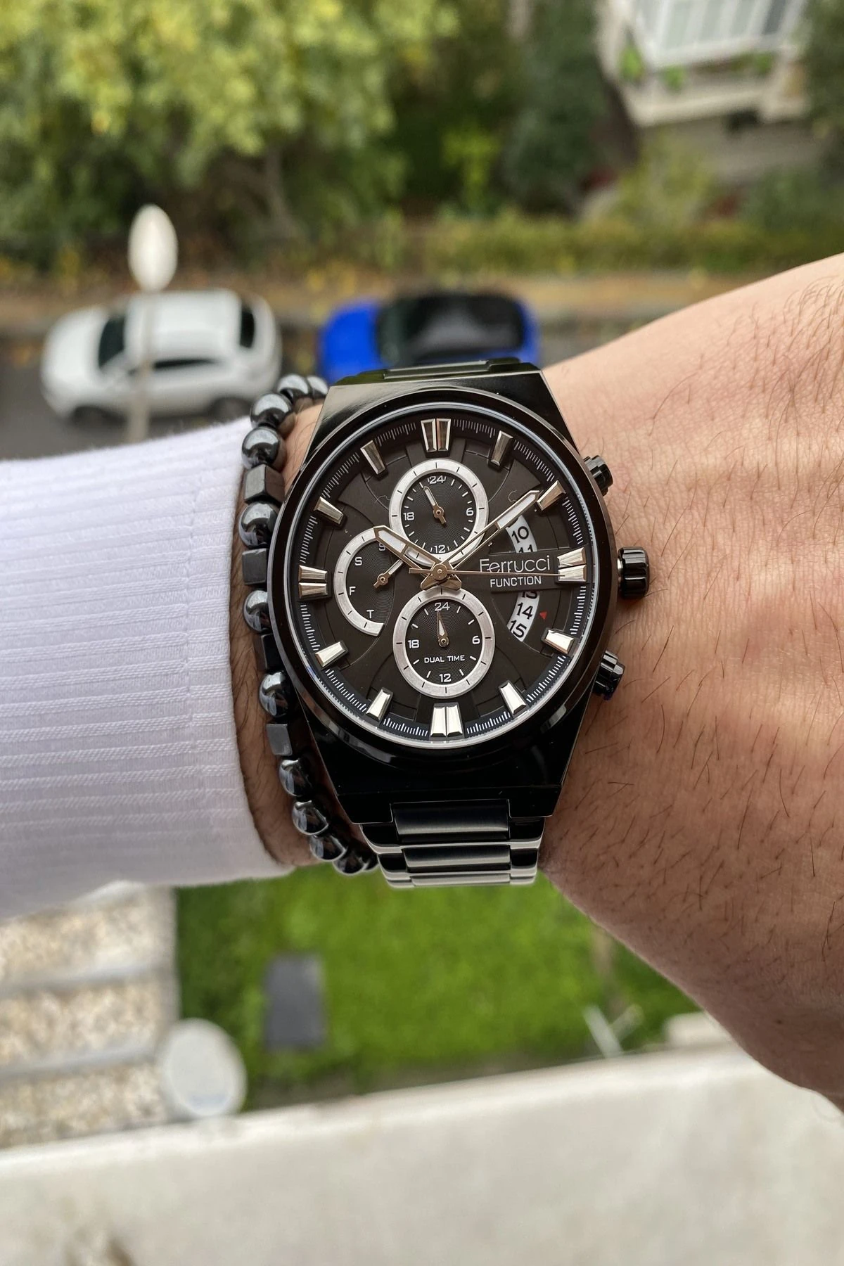 Functıon Tüm Fonksiyonları Aktif Erkek Kol Saati+Bileklik Hediyeli