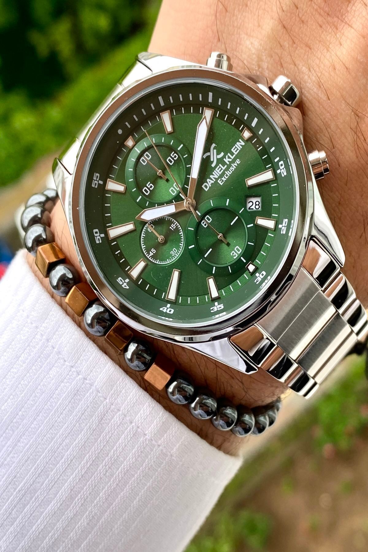 Erkek Kol Saati,Paslanmaz Çelik Kordon,2Yıl Garantili