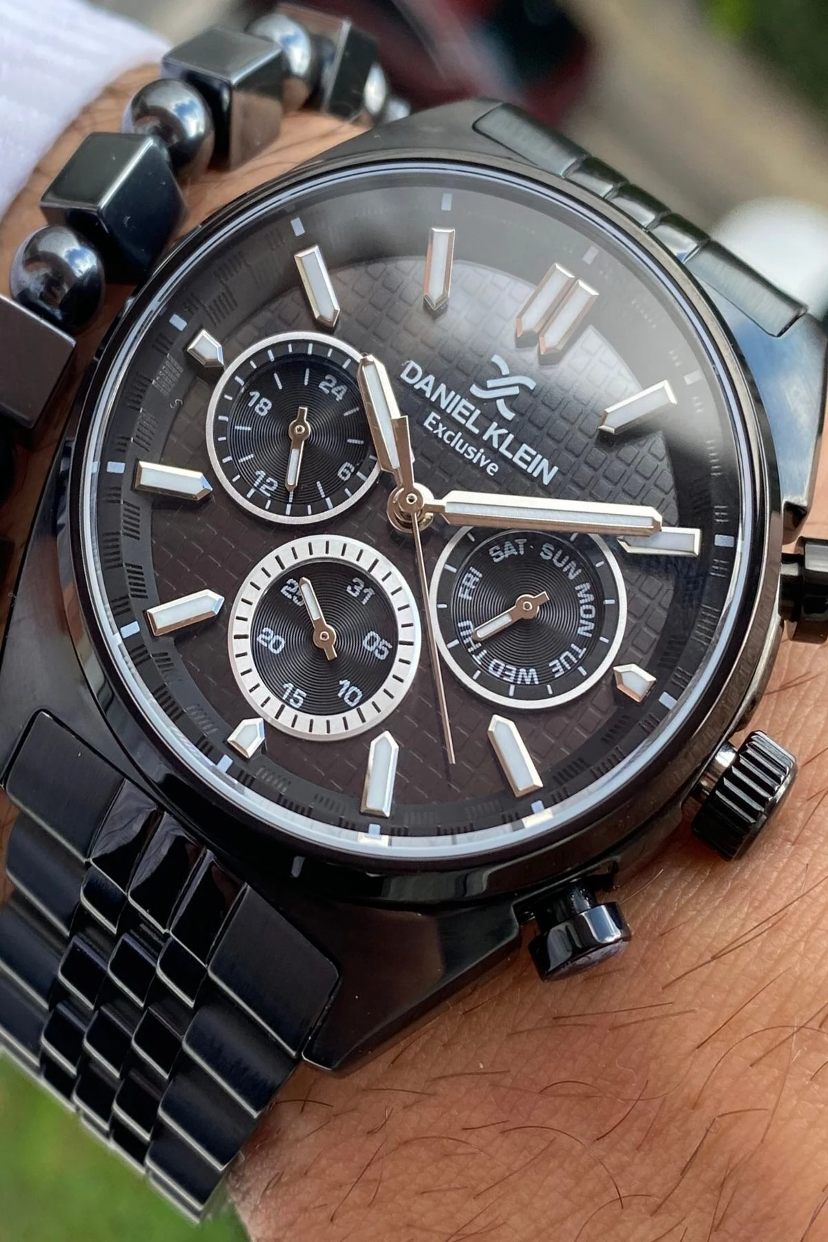 Yeni Sezon Paslanmaz Çelik Kordon Erkek Kol Saati 3 Atm Su Geçirmez+bileklik Hediyeli