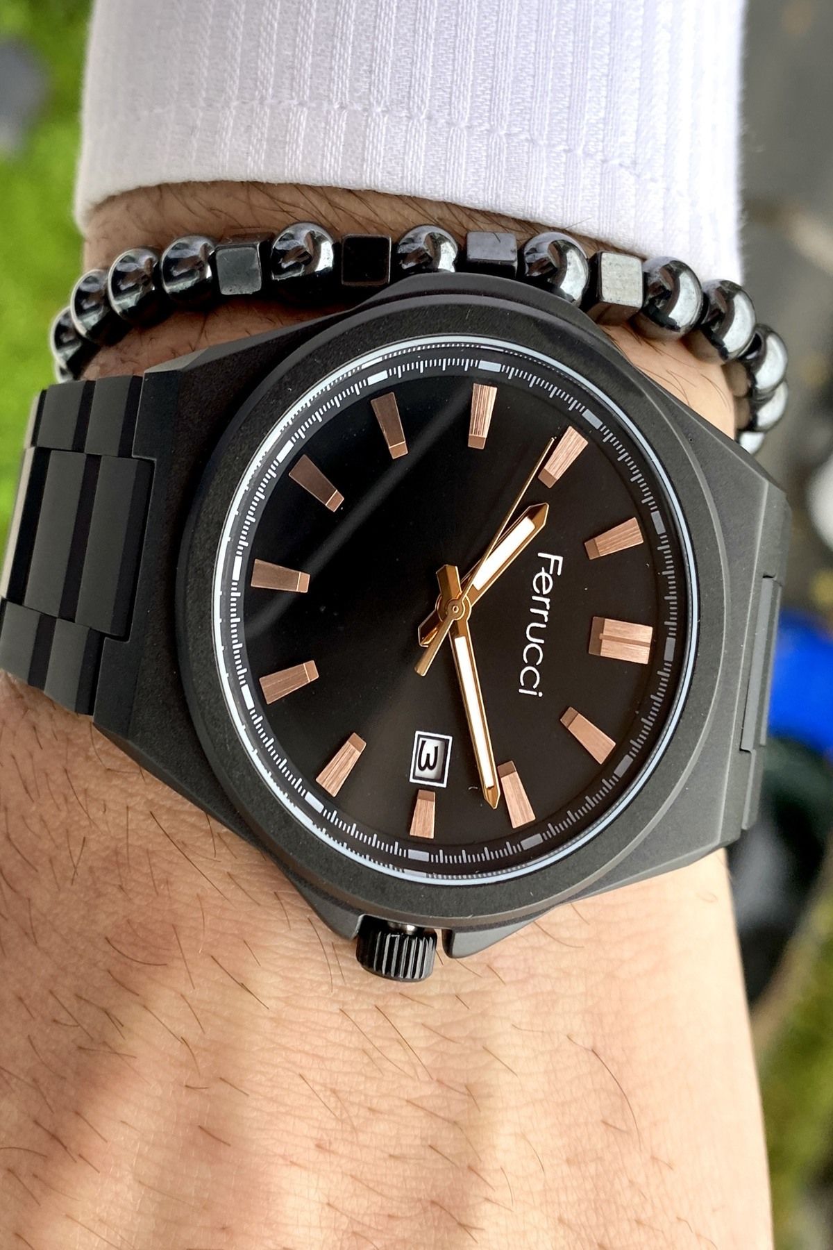 Functıon Tüm Fonksiyonları Aktif Erkek Kol Saati+Bileklik Hediyeli