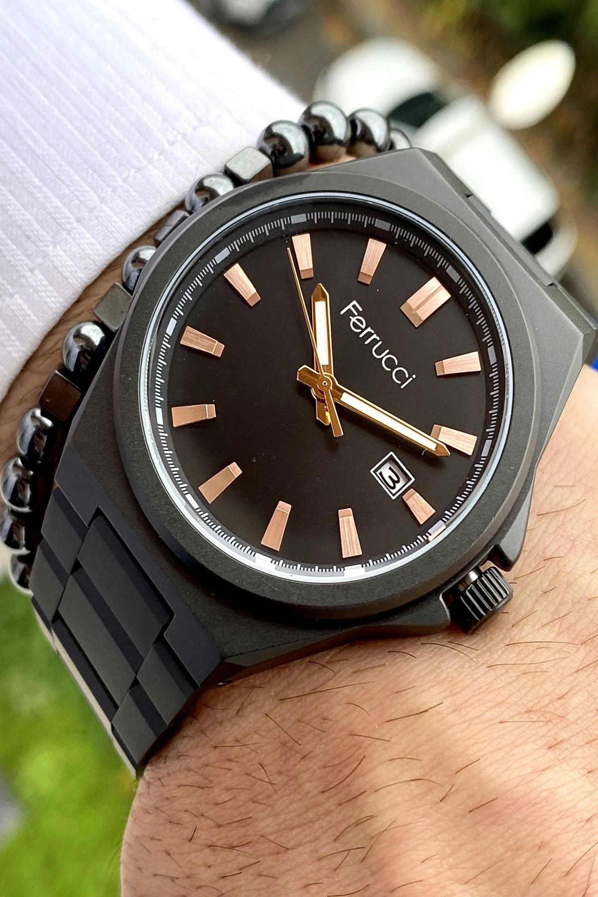 Functıon Tüm Fonksiyonları Aktif Erkek Kol Saati+Bileklik Hediyeli