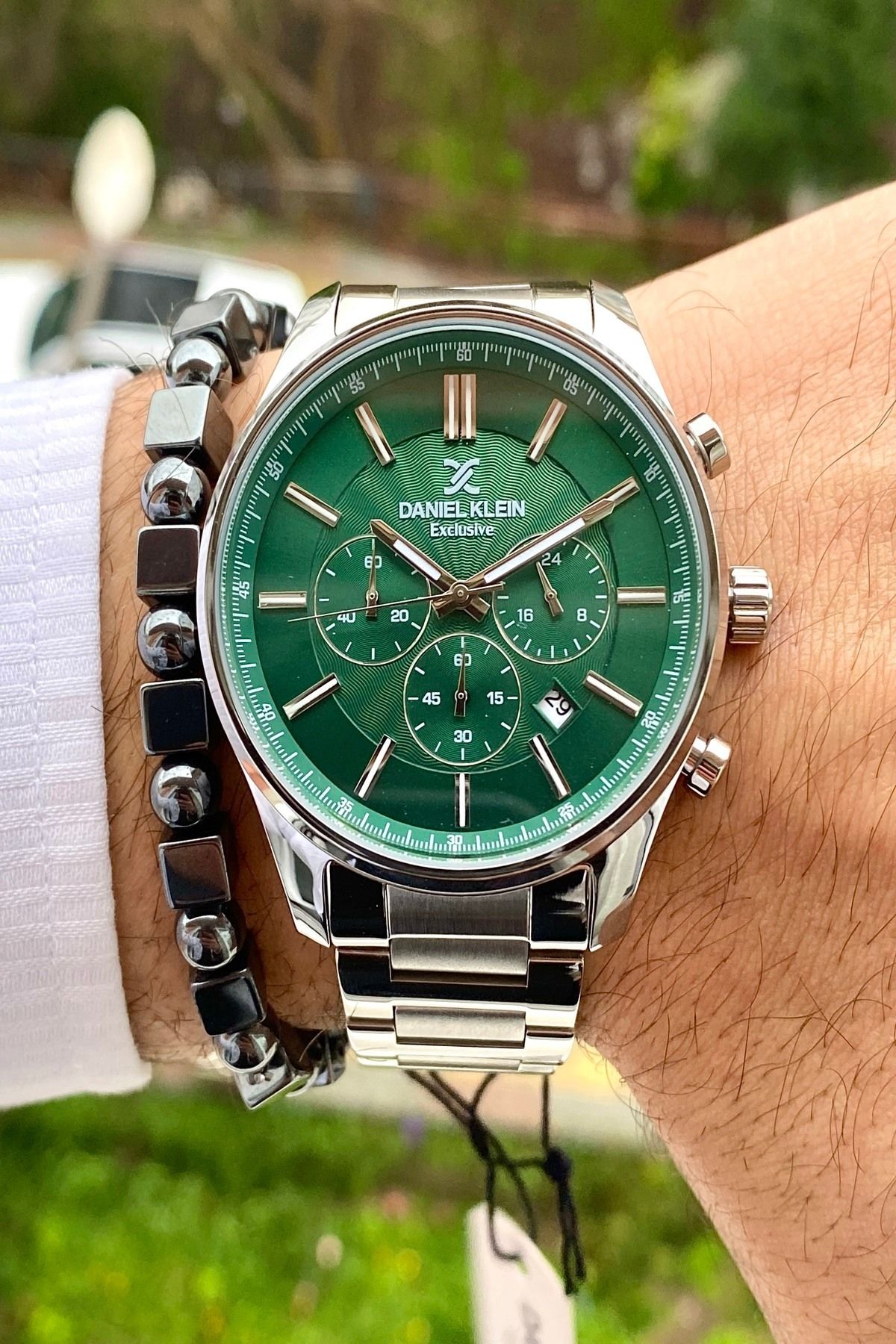 Paslanmaz Çelik Kordon Erkek Kol Saati+3 Atm Su Geçirmez 2 Yıl Garantili