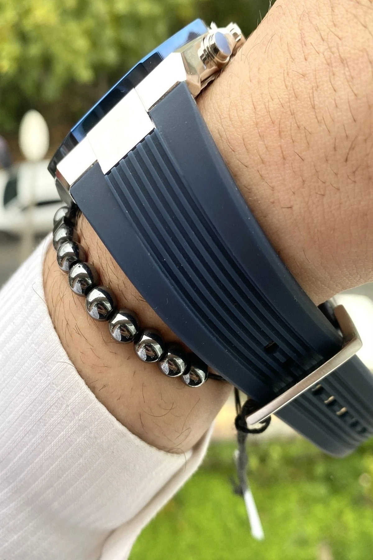 Functıon Tüm Fonksiyonları Aktif Erkek Kol Saati+Bileklik Hediyeli