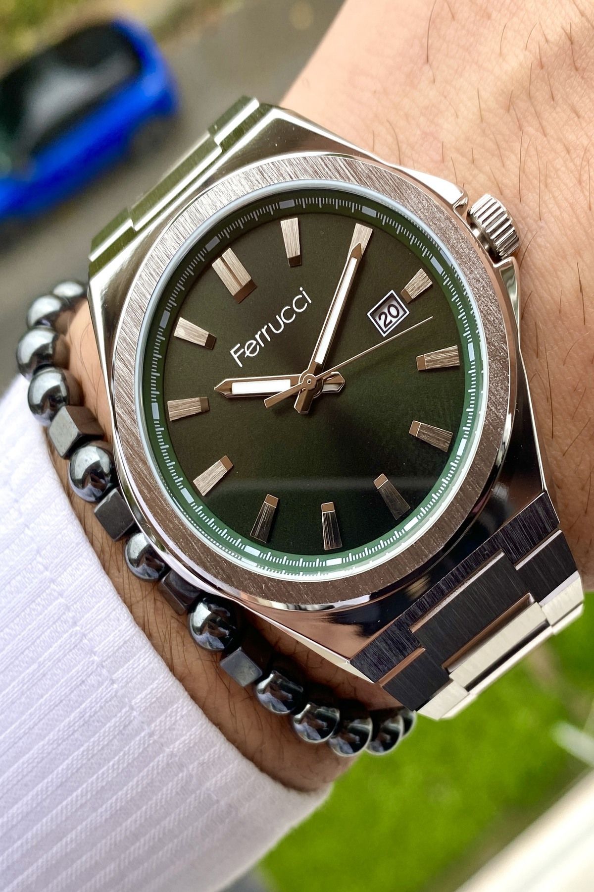 Functıon Tüm Fonksiyonları Aktif Erkek Kol Saati+Bileklik Hediyeli