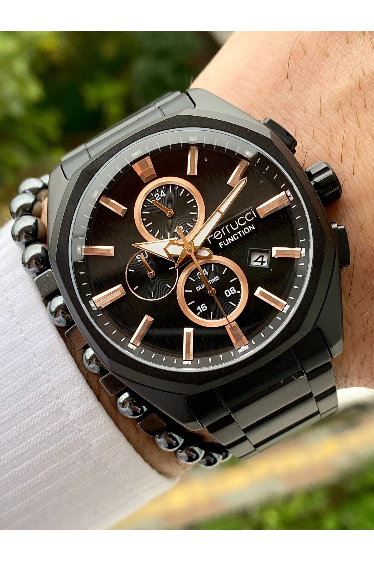 Functıon Tüm Fonksiyonları Aktif Erkek Kol Saati+Bileklik Hediyeli