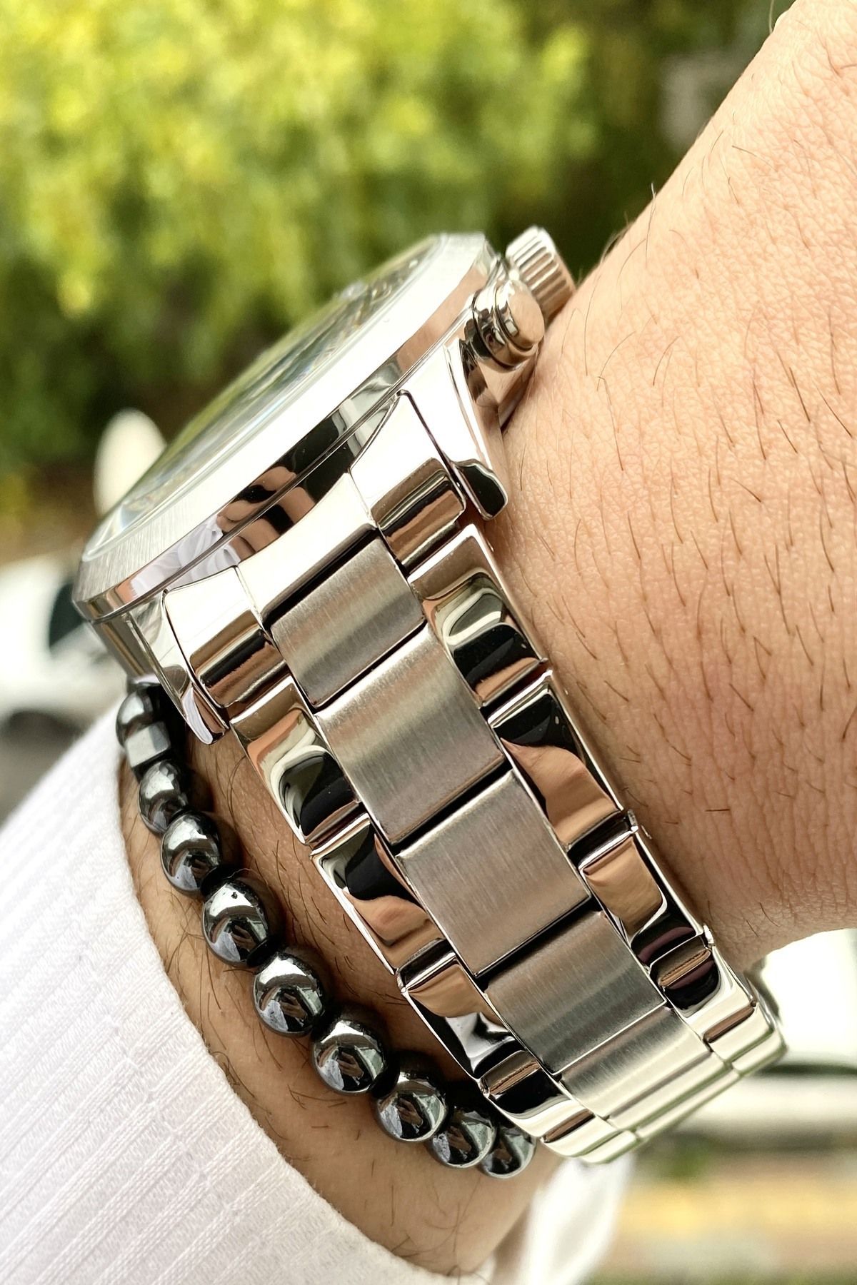 Functıon Tüm Fonksiyonları Aktif Erkek Kol Saati+Bileklik Hediyeli