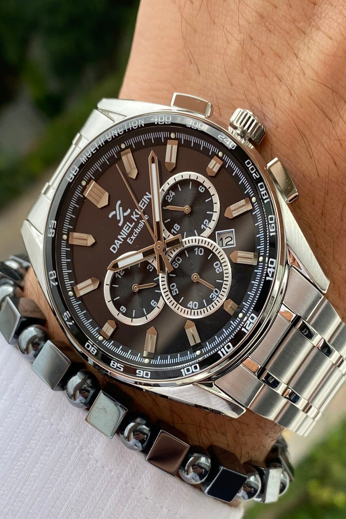 Yeni Sezon Paslanmaz Çelik Kordon Fonksiyonları Aktif Erkek Kol Saati Bileklik