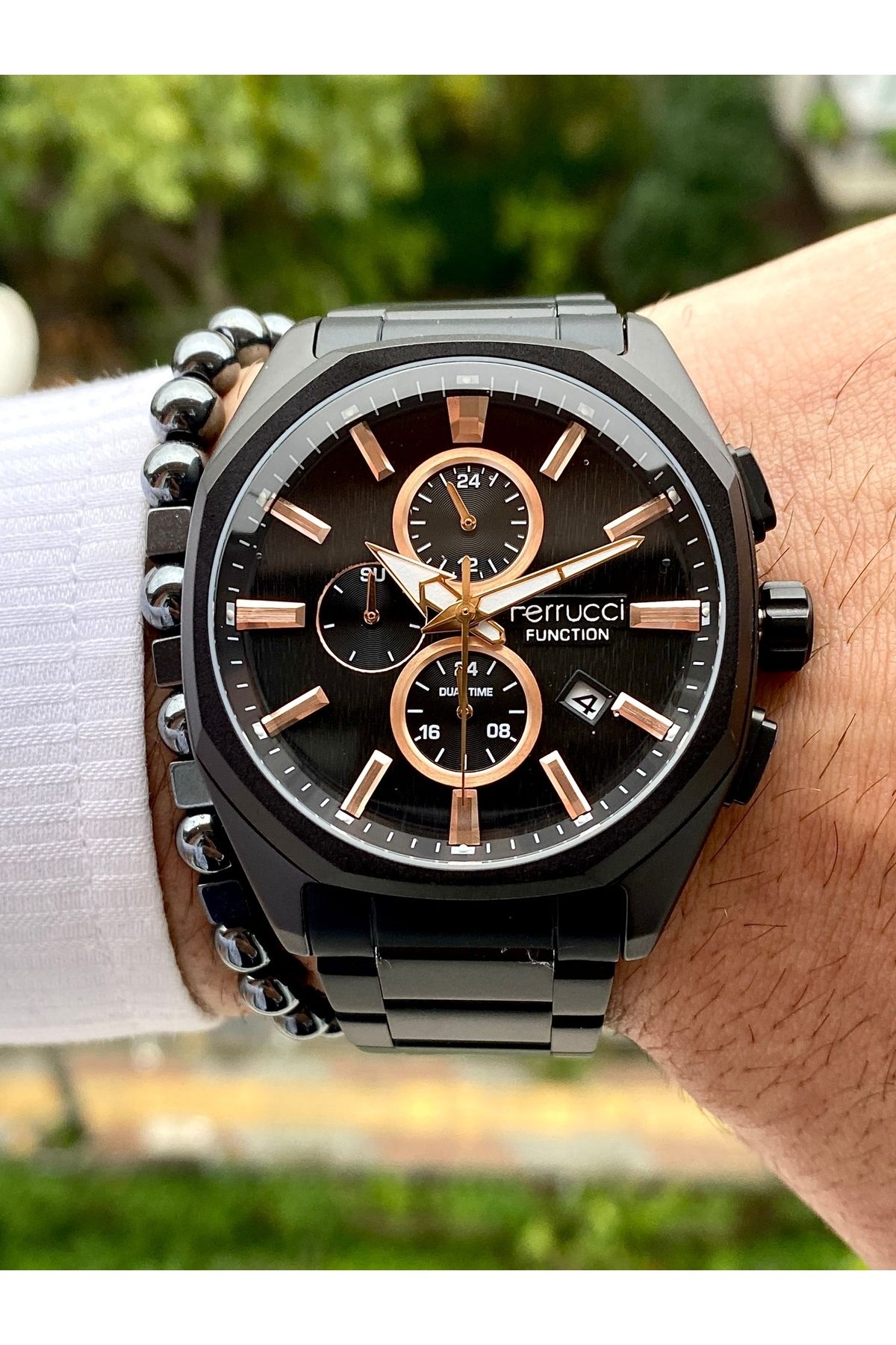 Functıon Tüm Fonksiyonları Aktif Erkek Kol Saati+Bileklik Hediyeli