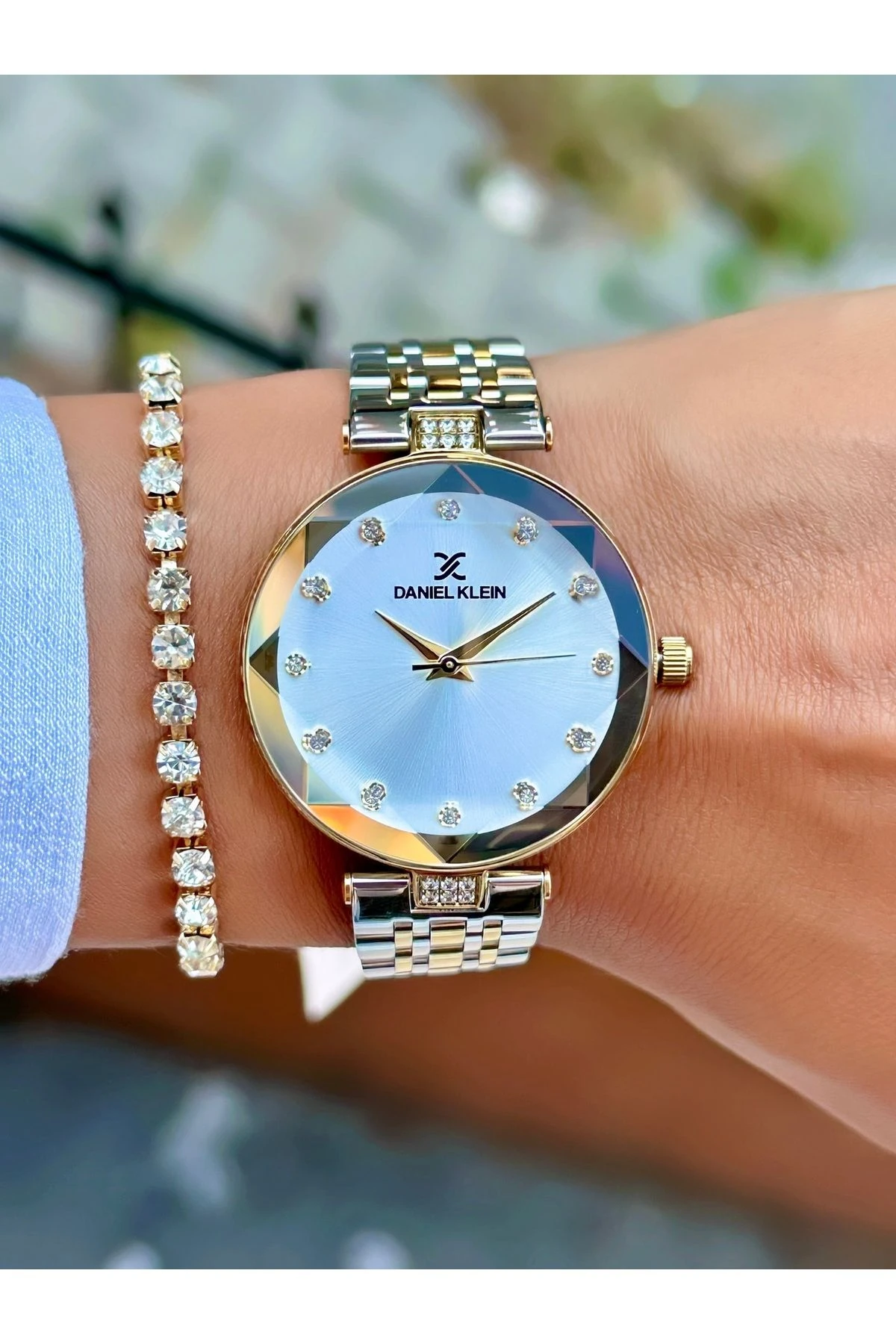 Çelik Kordon Kadın Kol Saati 3atmresistant 2 Yıl Garantili Bileklik Hediyeli(DK94239)