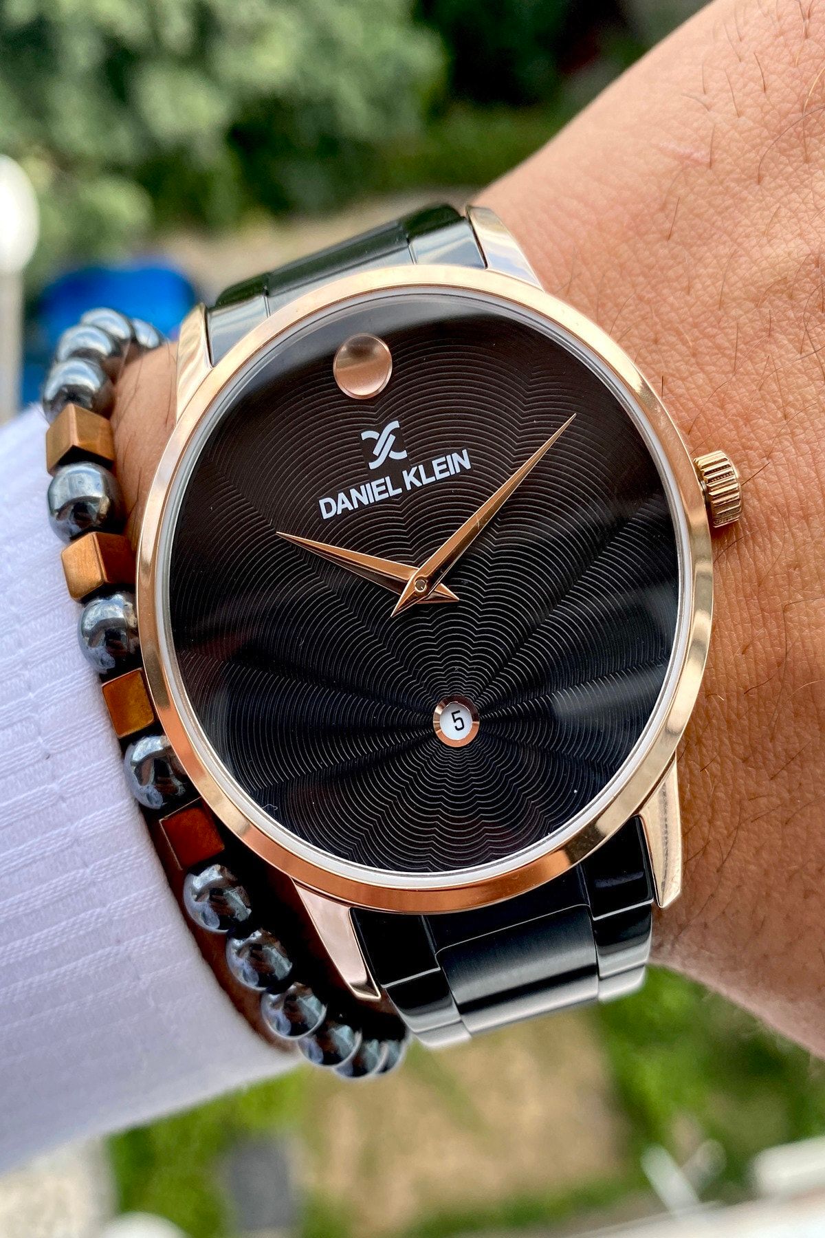 Çelik Kordon Erkek Kol Saati+bileklik