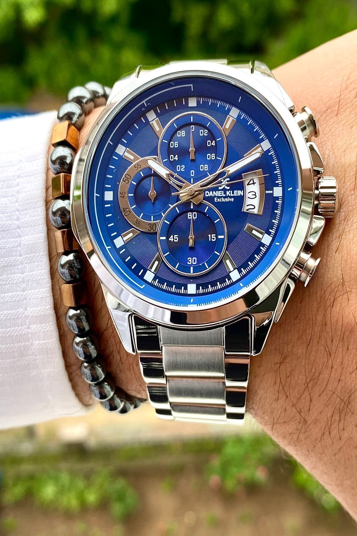 Erkek Kol Saati,Paslanmaz Çelik Kordon,2Yıl Garantili+ Bileklik Hediyeli