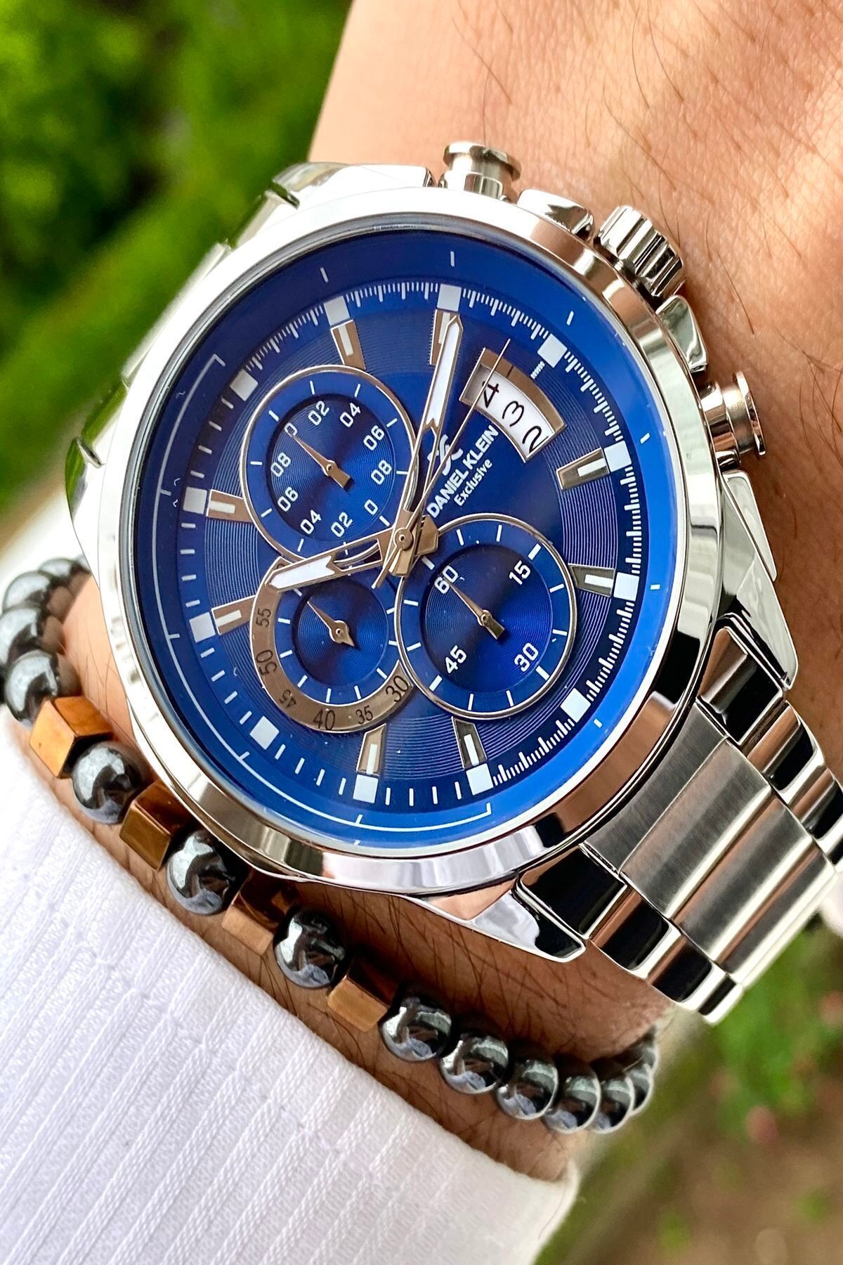 Erkek Kol Saati,Paslanmaz Çelik Kordon,2Yıl Garantili+ Bileklik Hediyeli