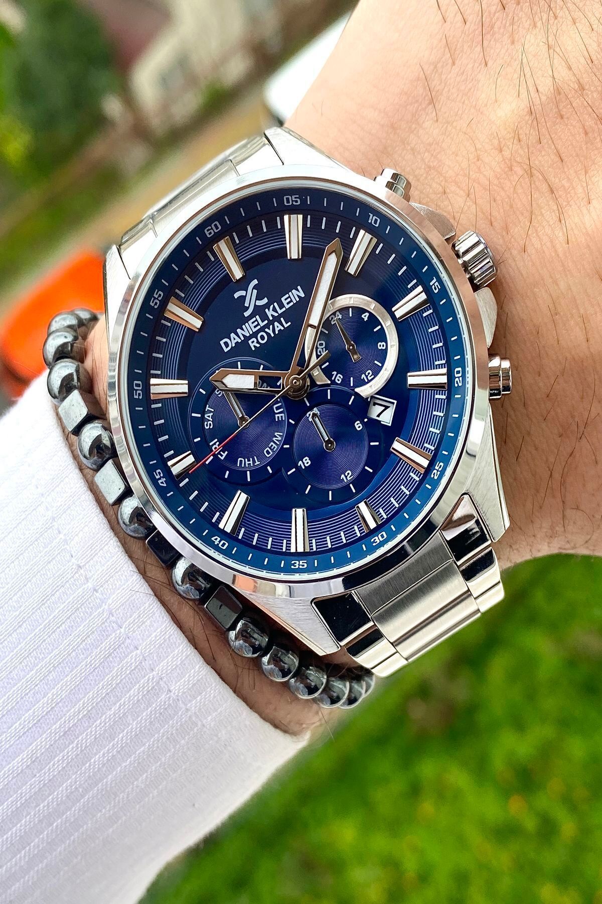 Paslanmaz Çelik Kordon Erkek Kol Saati+3 atm Su Geçirmez 2 Yıl Garantili dk64897236892