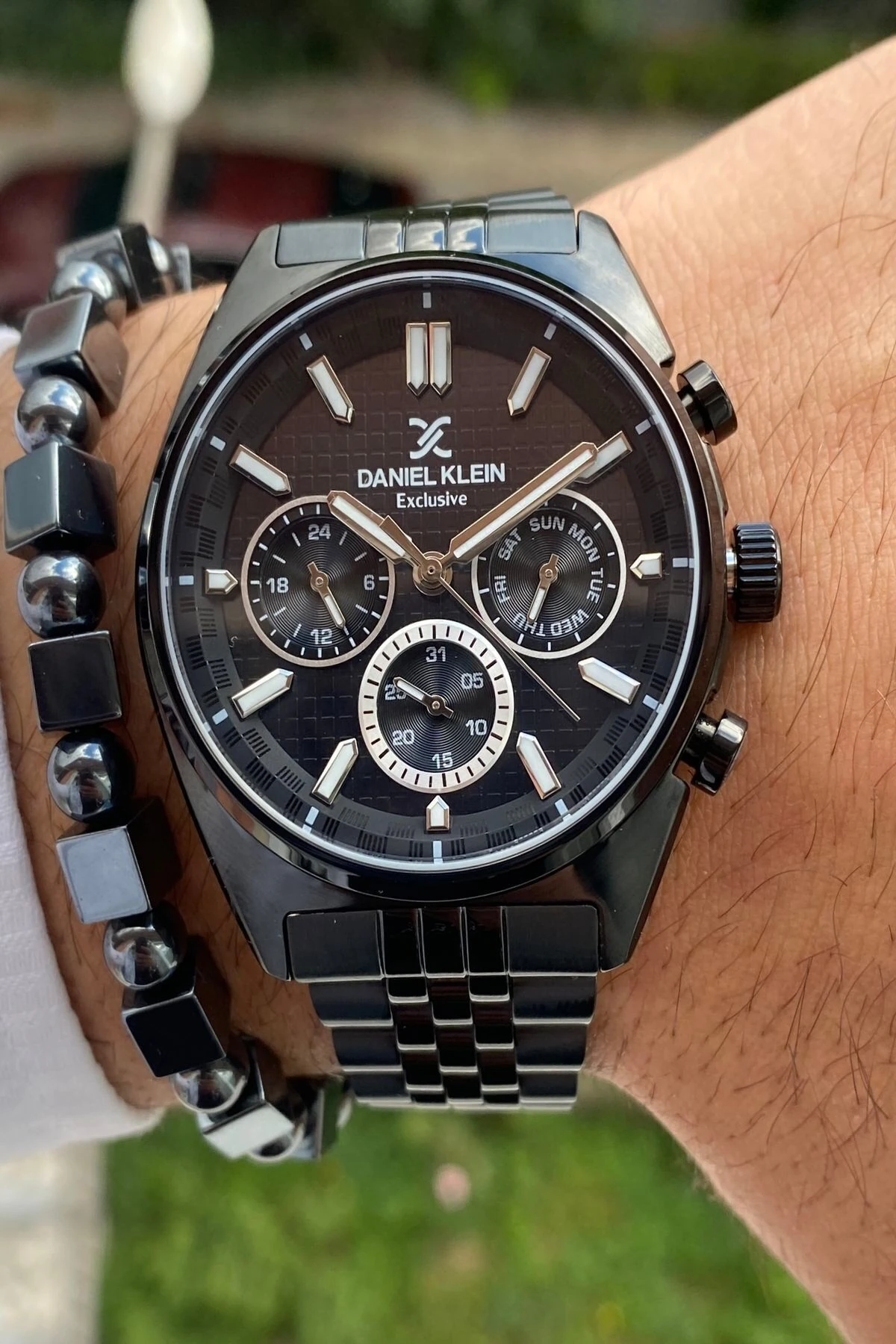 Yeni Sezon Paslanmaz Çelik Kordon Erkek Kol Saati 3 Atm Su Geçirmez+bileklik Hediyeli