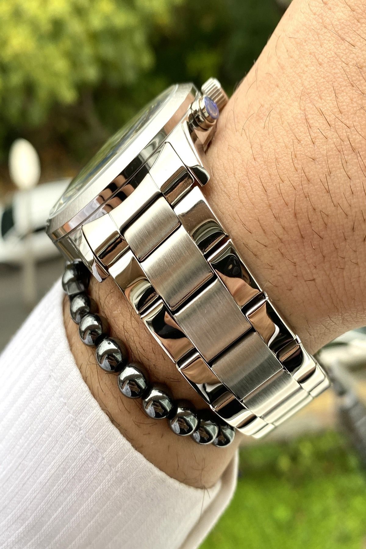 Functıon Tüm Fonksiyonları Aktif Erkek Kol Saati+Bileklik Hediyeli