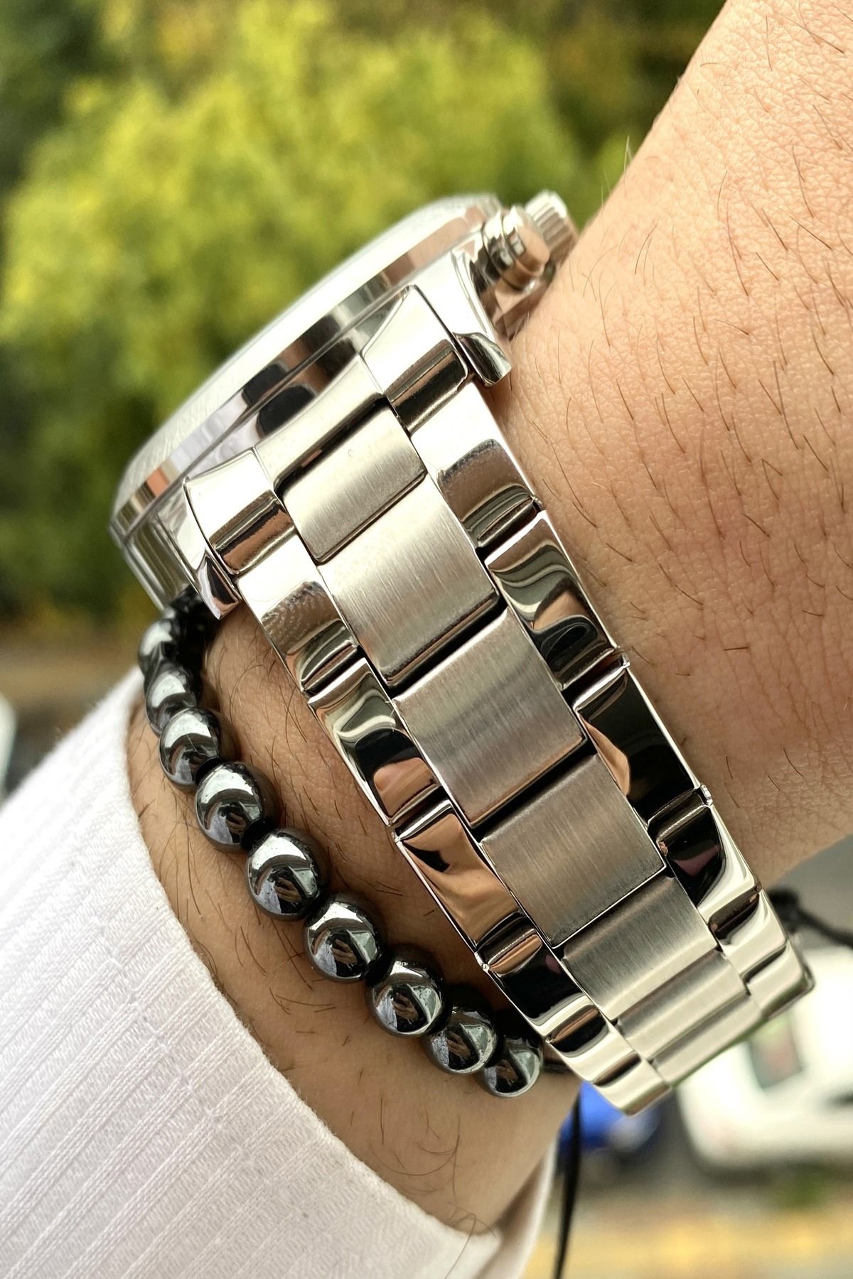 Functıon Tüm Fonksiyonları Aktif Erkek Kol Saati+Bileklik Hediyeli