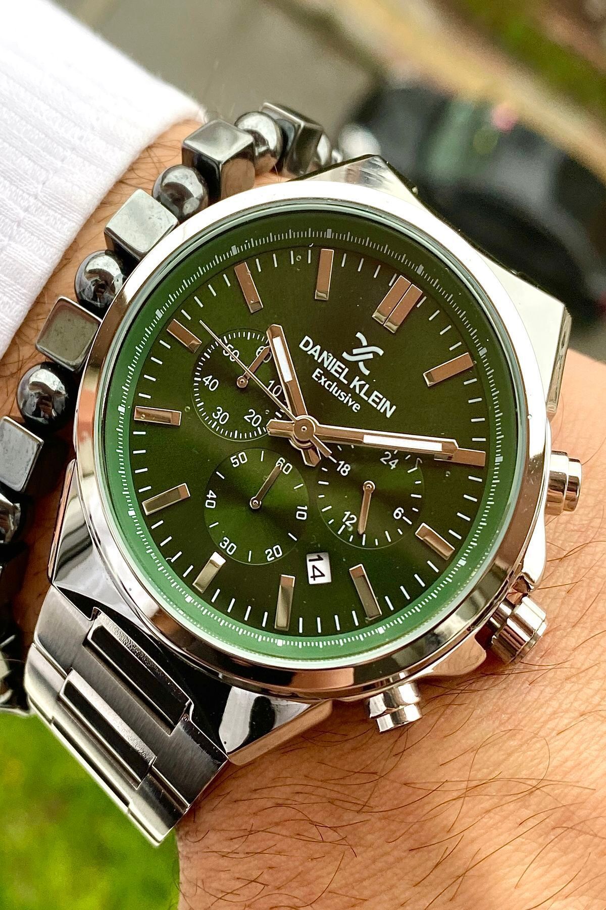 Paslanmaz Çelik Kordon Erkek Kol Saati 3 Atm Su Geçirmez +bileklik