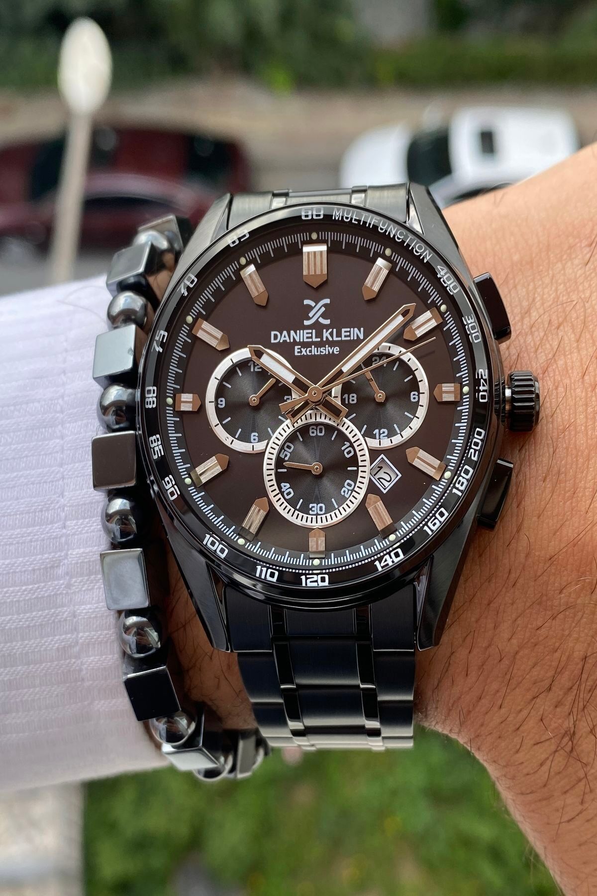 Paslanmaz Çelik Kordon Erkek Kol Saati+3 Atm Su Geçirmez 2 Yıl Garantili