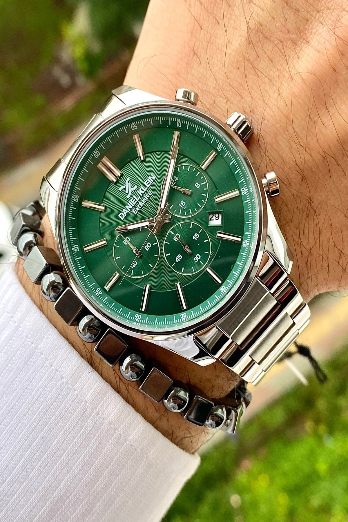 Paslanmaz Çelik Kordon Erkek Kol Saati+3 Atm Su Geçirmez 2 Yıl Garantili