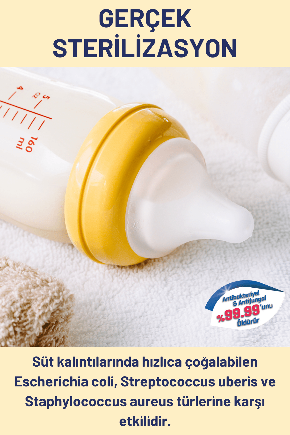 Bebek Çocuk Dezenfektan Sprey Alkolsüz Oyuncak Temizleyici Biberon ve Emzik Temizleyici 3x200ml