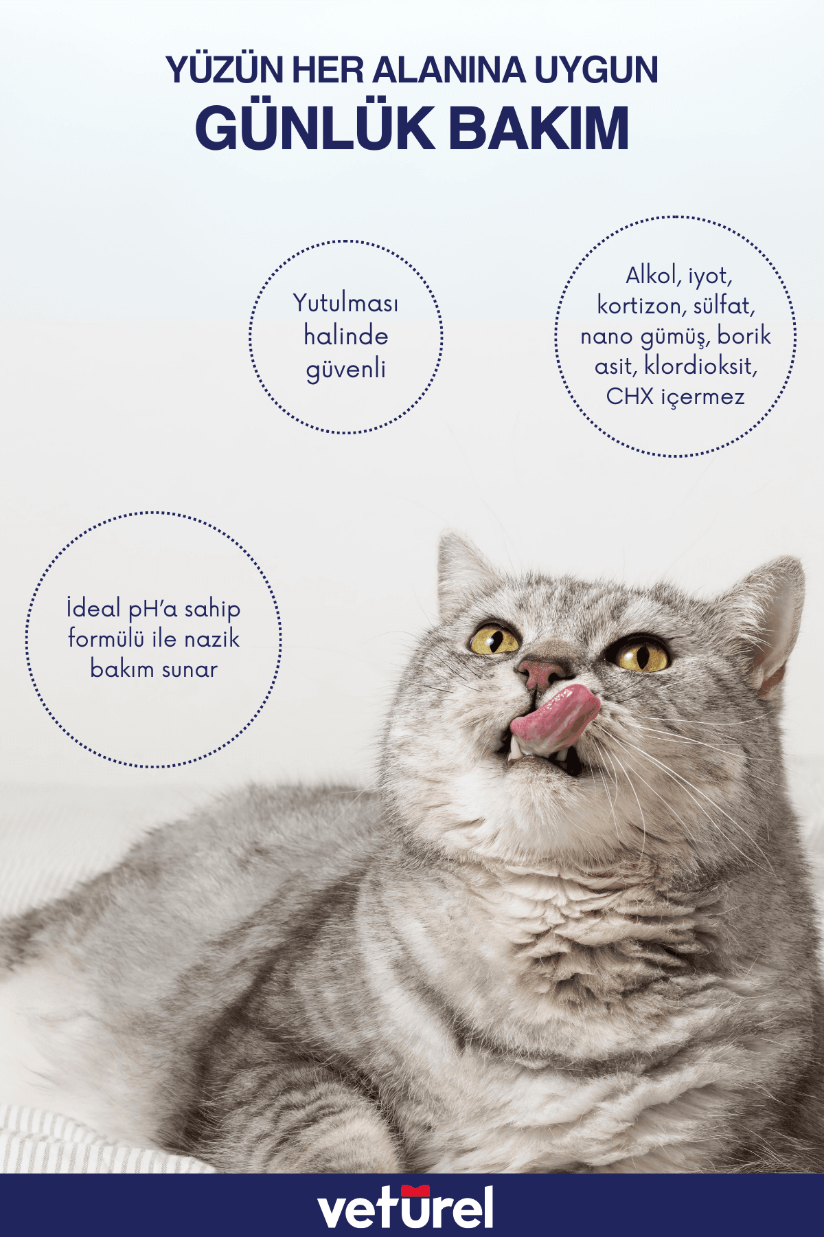 Kedi Aknesi Pati Bakımı Kedi Tüy Sağlığı Kedi Pati Temizleme Pati Temizleyici 300ml Kedi Yüz Bakımı