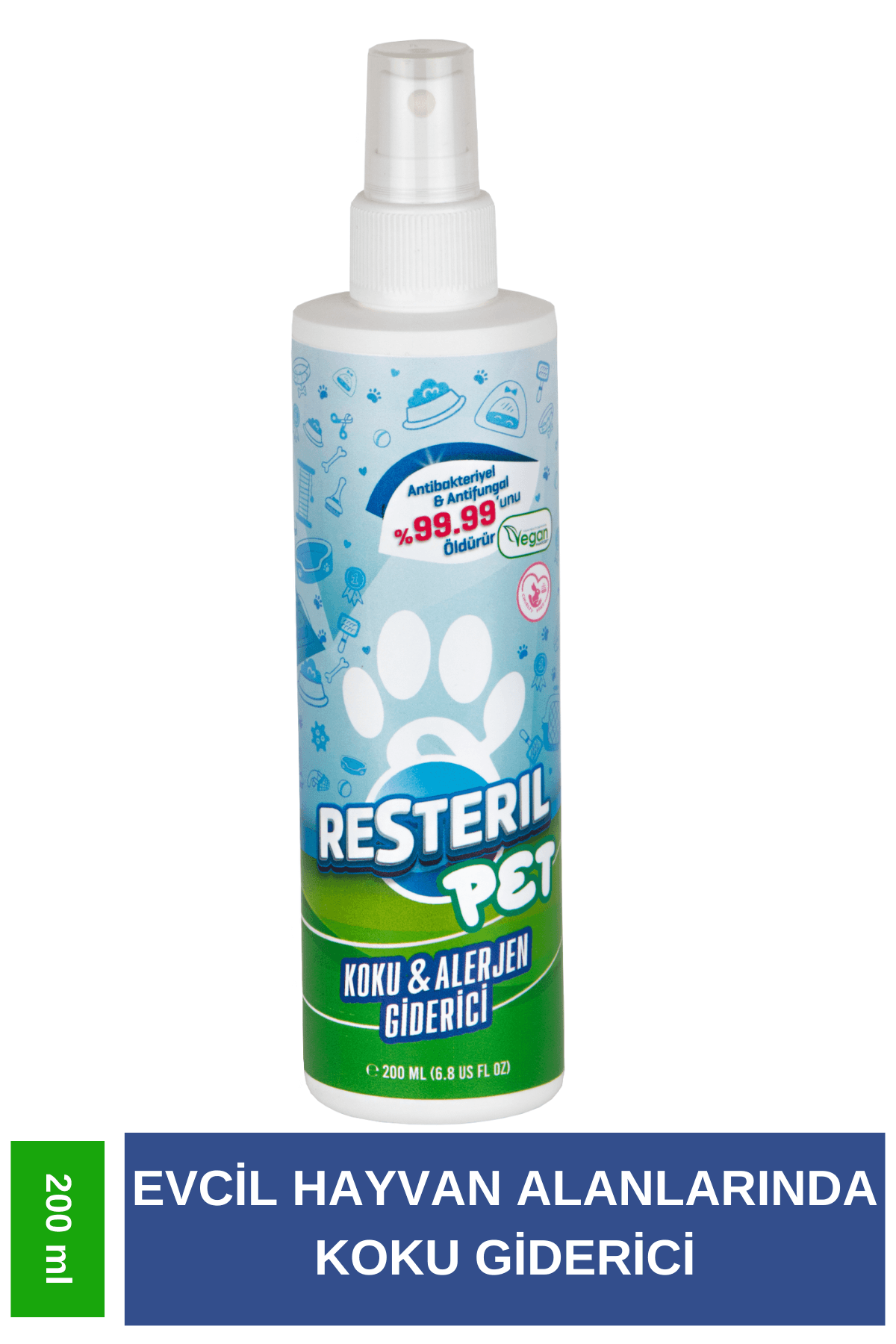Kedi Kumu Koku Giderici Kedi Koku Giderici Köpek Çiş Spreyi Kedi Tuvaleti Koku Giderici 200ml