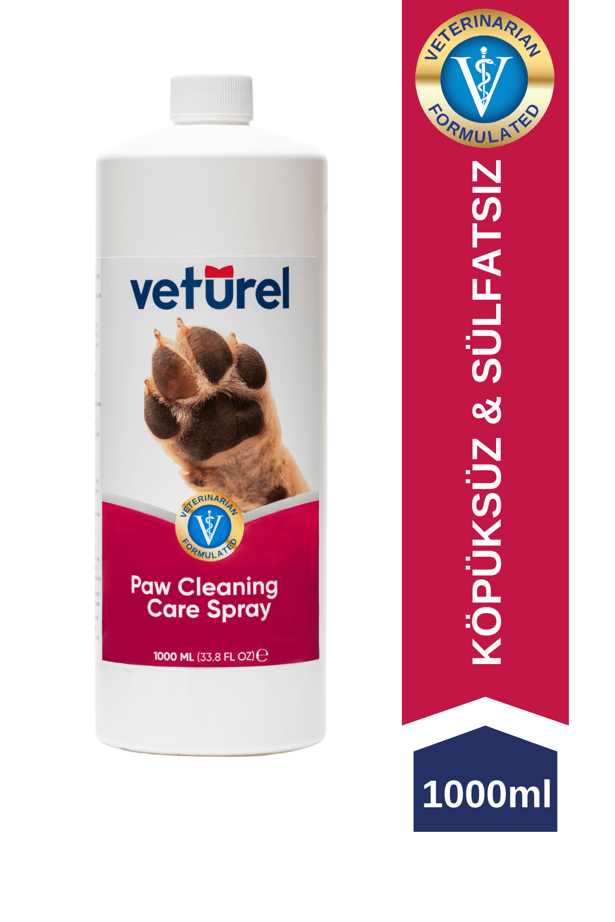 Köpek Pati Temizleme Kedi Pati Temizleyici Koku Giderici Kir Enfeksiyon Tüy Bakım Spreyi Refill