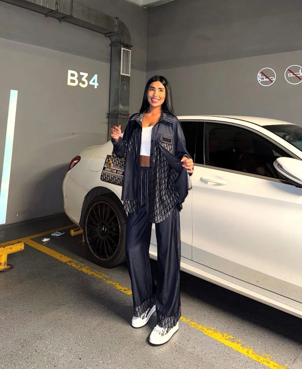 İthal Christian Dior Kot Takım