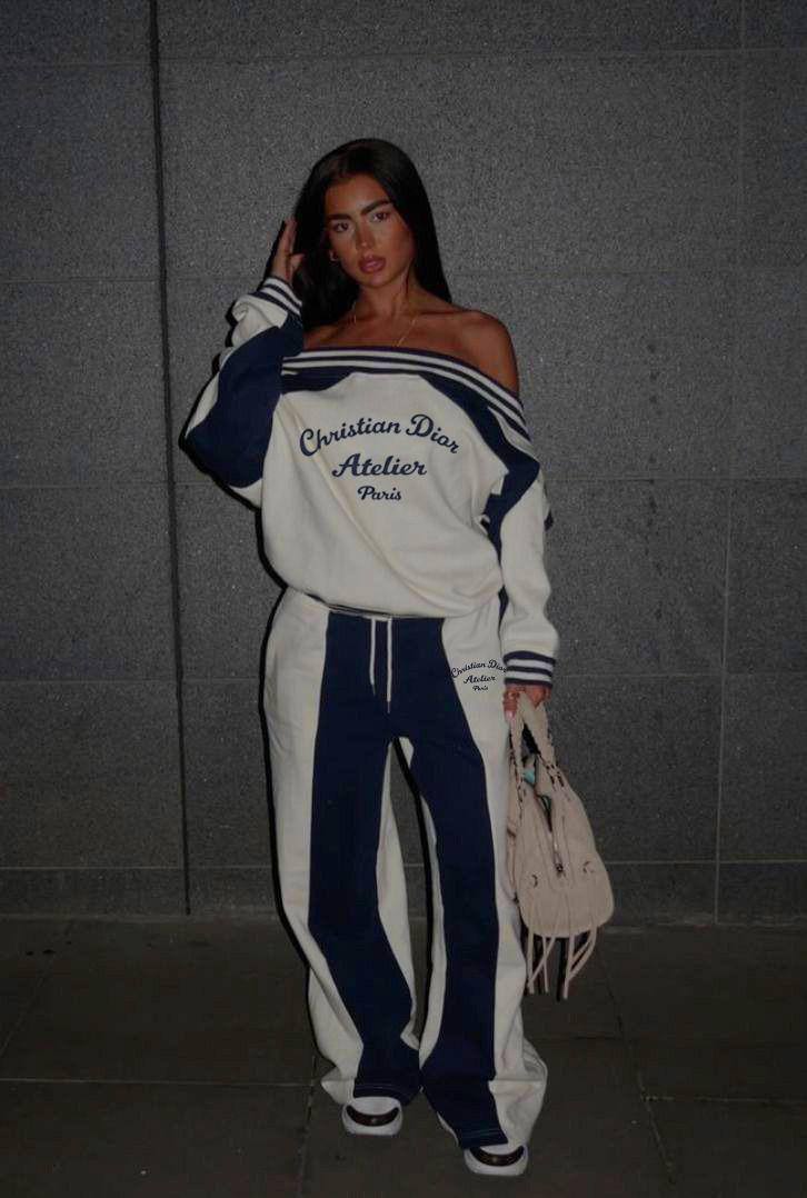 İthal Dior Üç İplik Kumaş Spor Takım