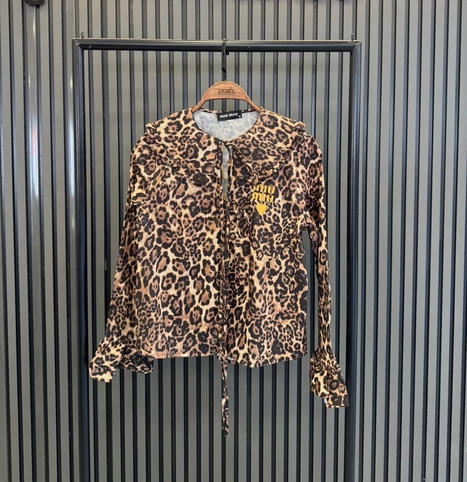 İthal Miu Miu Ribbon Gömlek