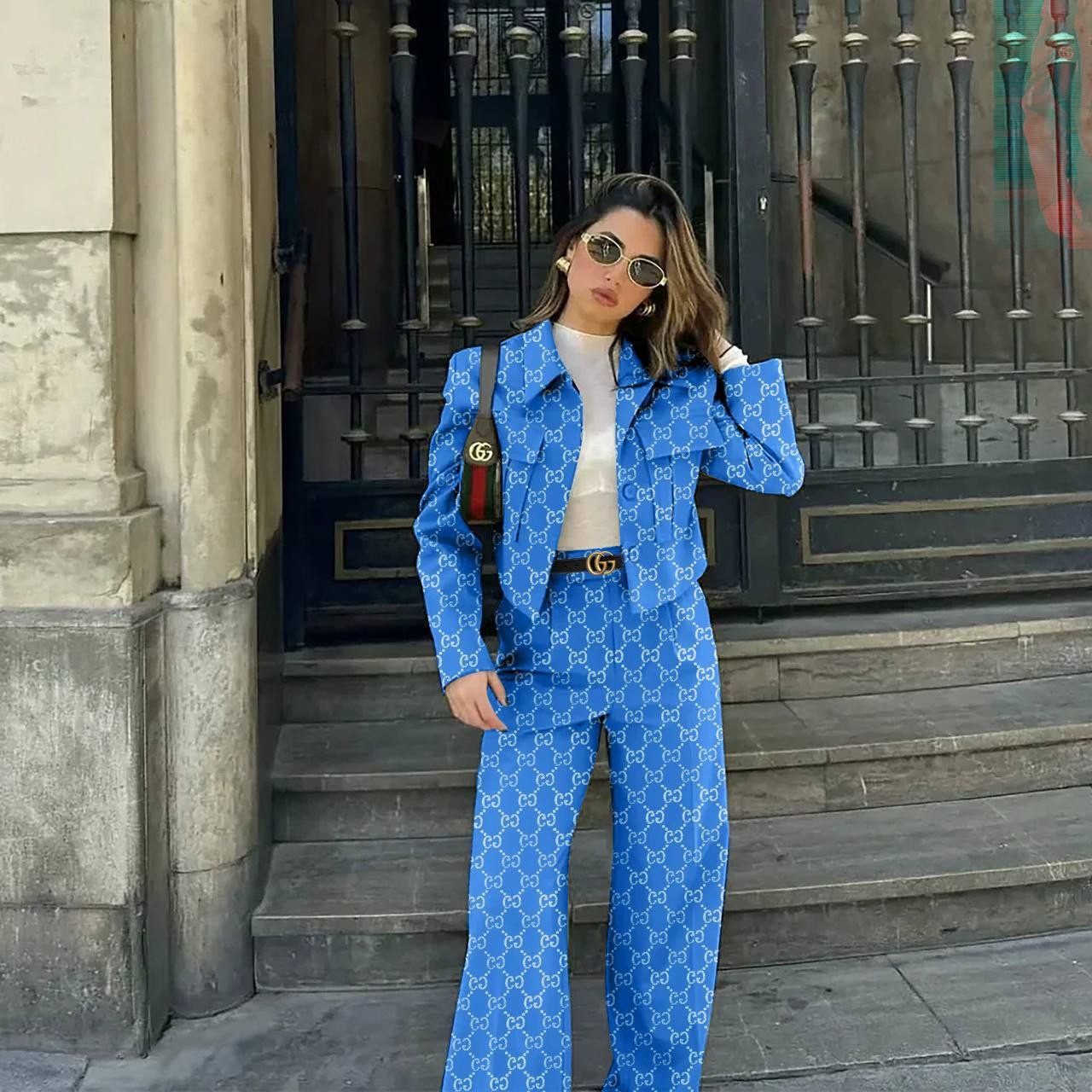 Gucci Kadın Ceketli Takım