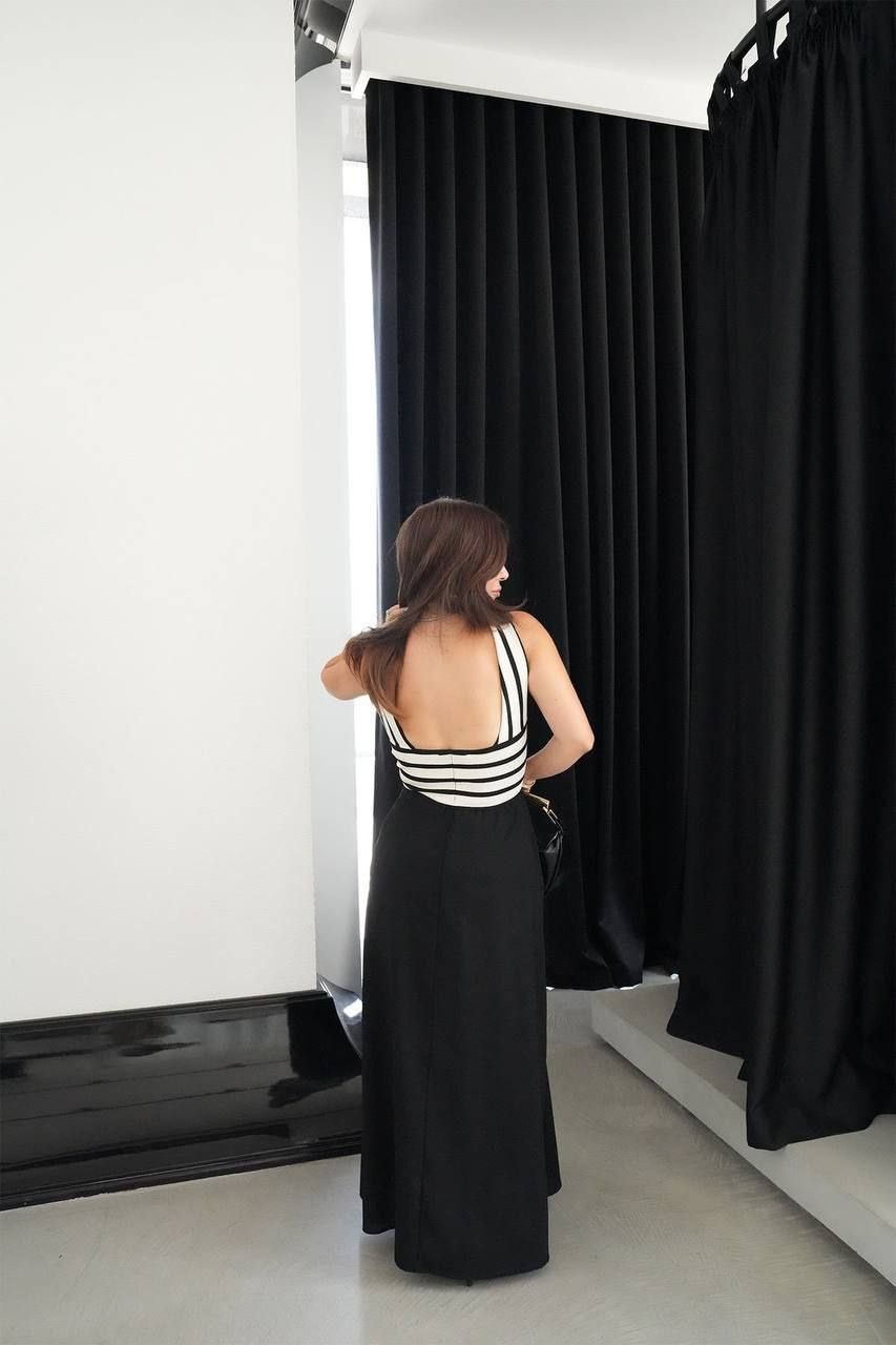 İthal Zara Çapraz Detaylı Elbise