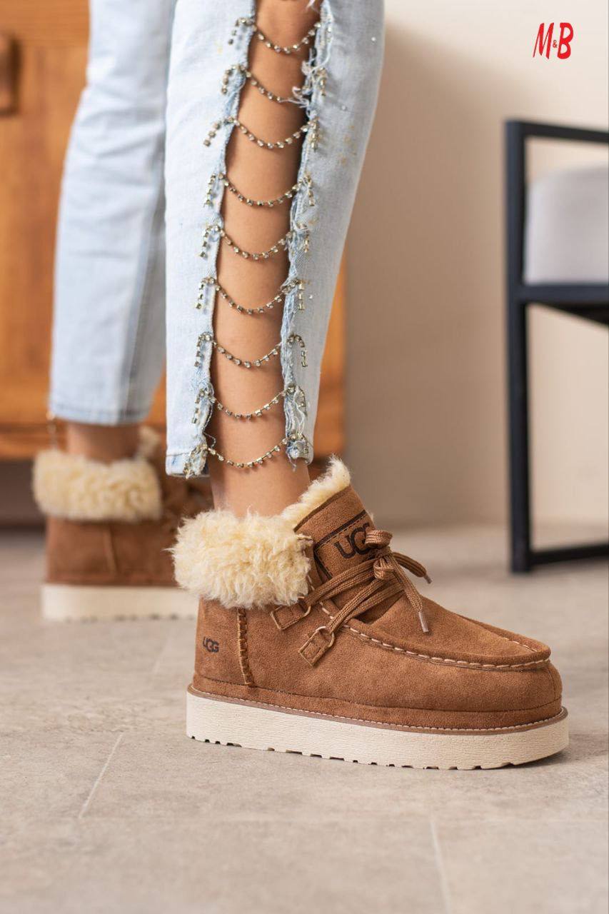 İthal Ugg Tüylü Ayakkabı