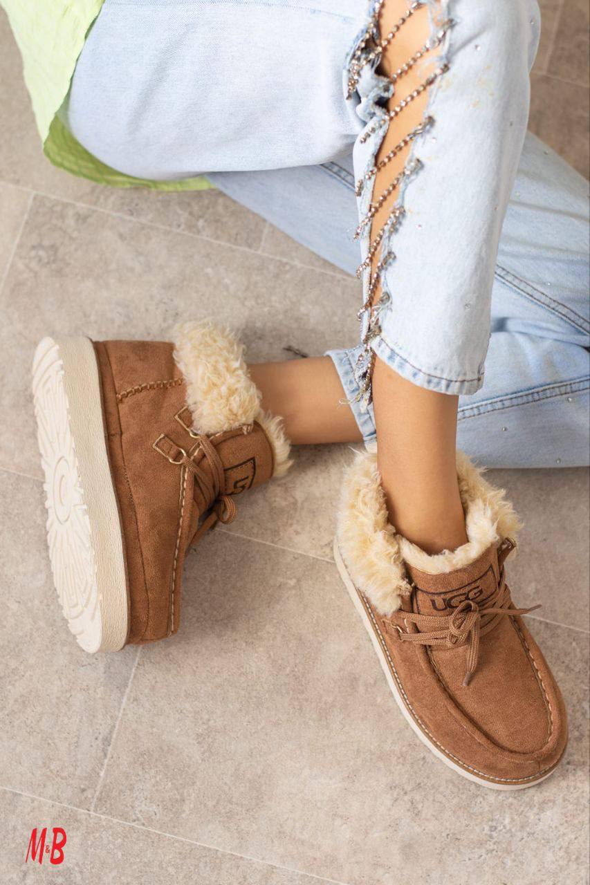 İthal Ugg Tüylü Ayakkabı