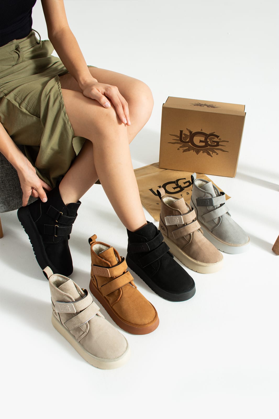 İthal Ugg Bantlı Bot