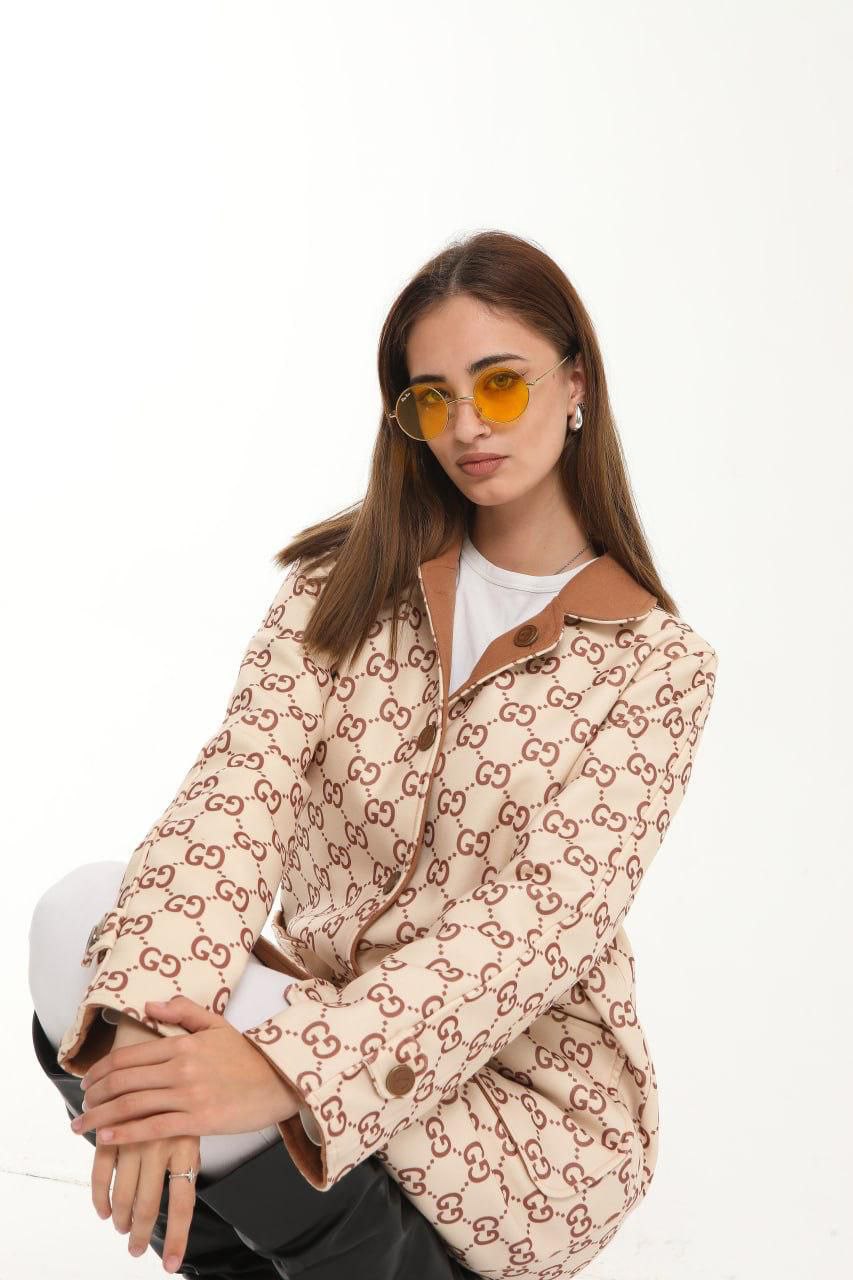 İthal Gucci Çift Taraflı Kaban